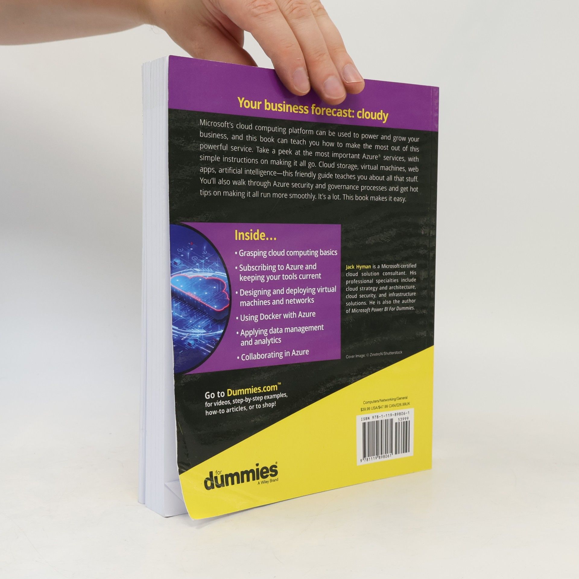 Jack Hyman Microsoft Azure For Dummies, 2nd Edition