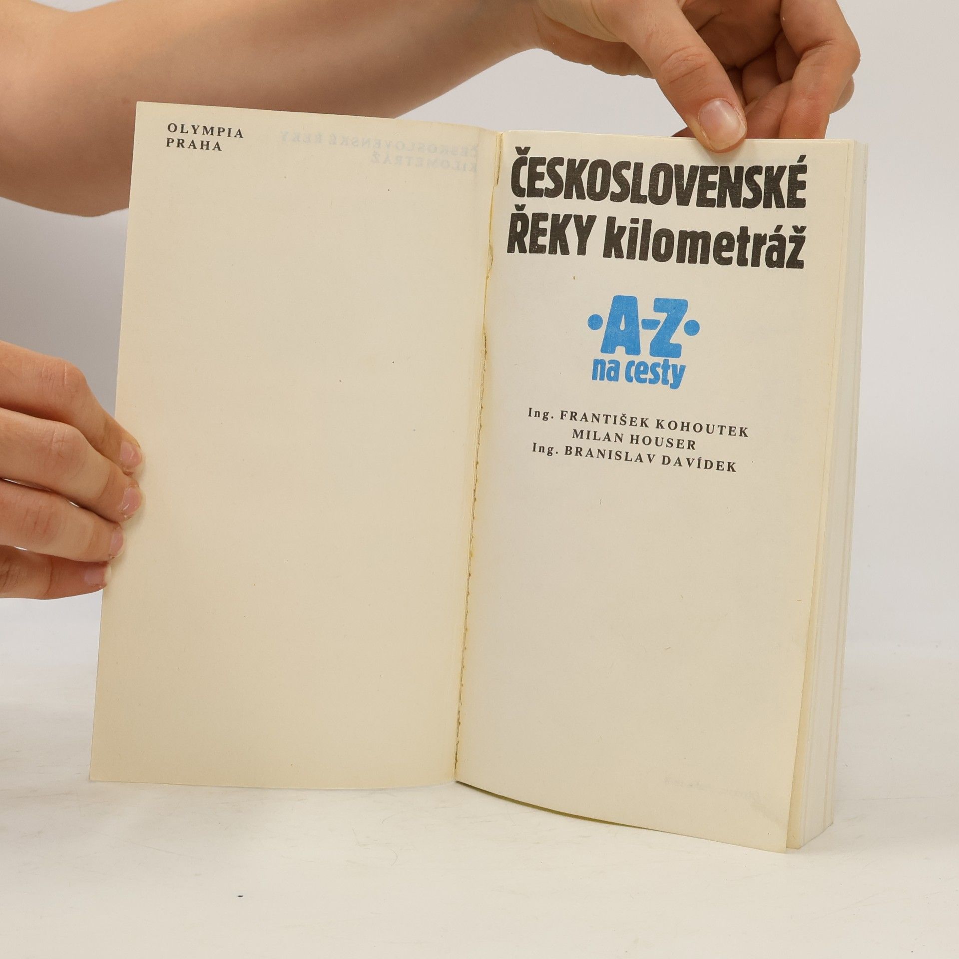 Ing. Kohoutek František Československé řeky. Kilometráž