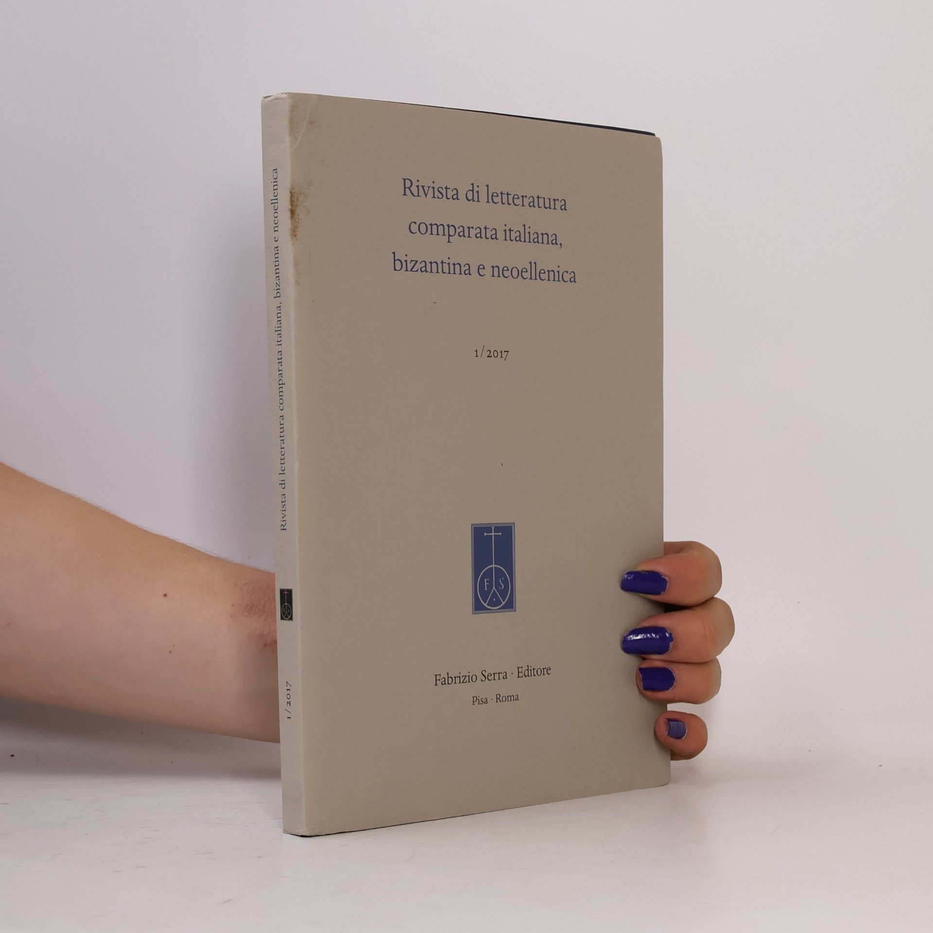 Various authors Rivista di letteratura comparata italiana, bizantina e neollenica 1/2017