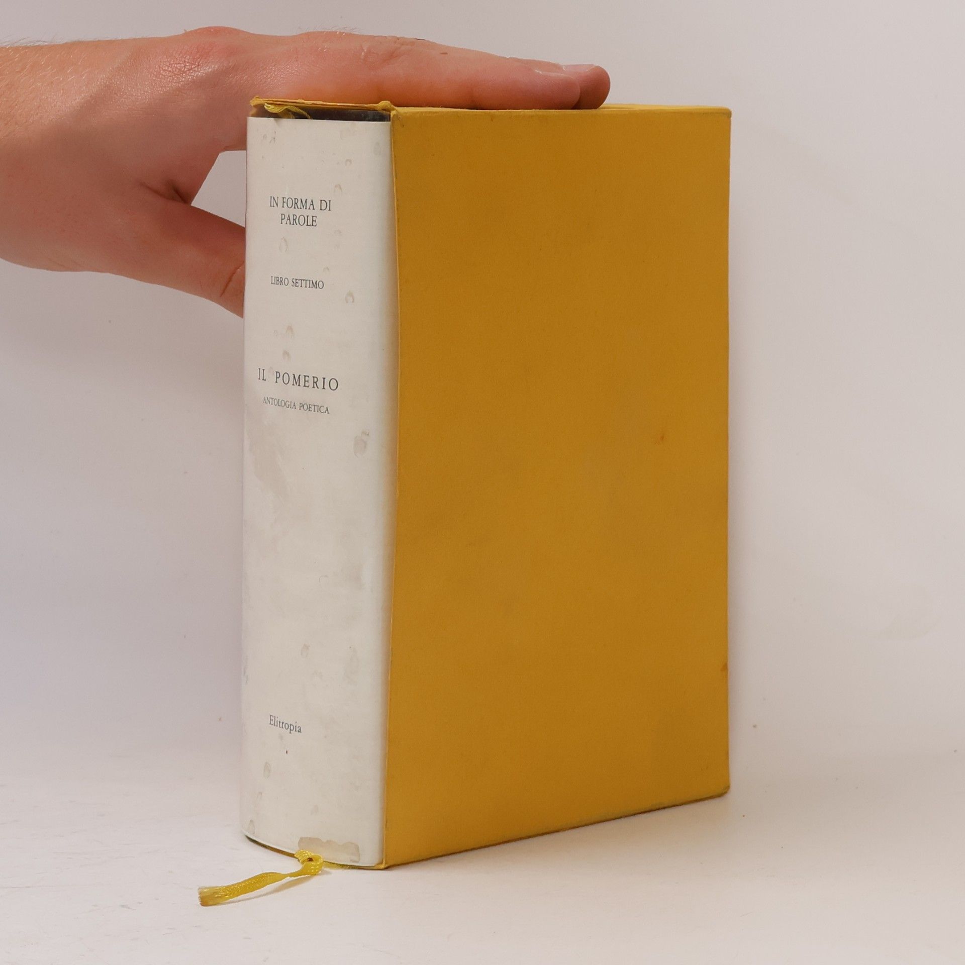 Various authors In forma di parole. Libro settimo: Il Pomerio