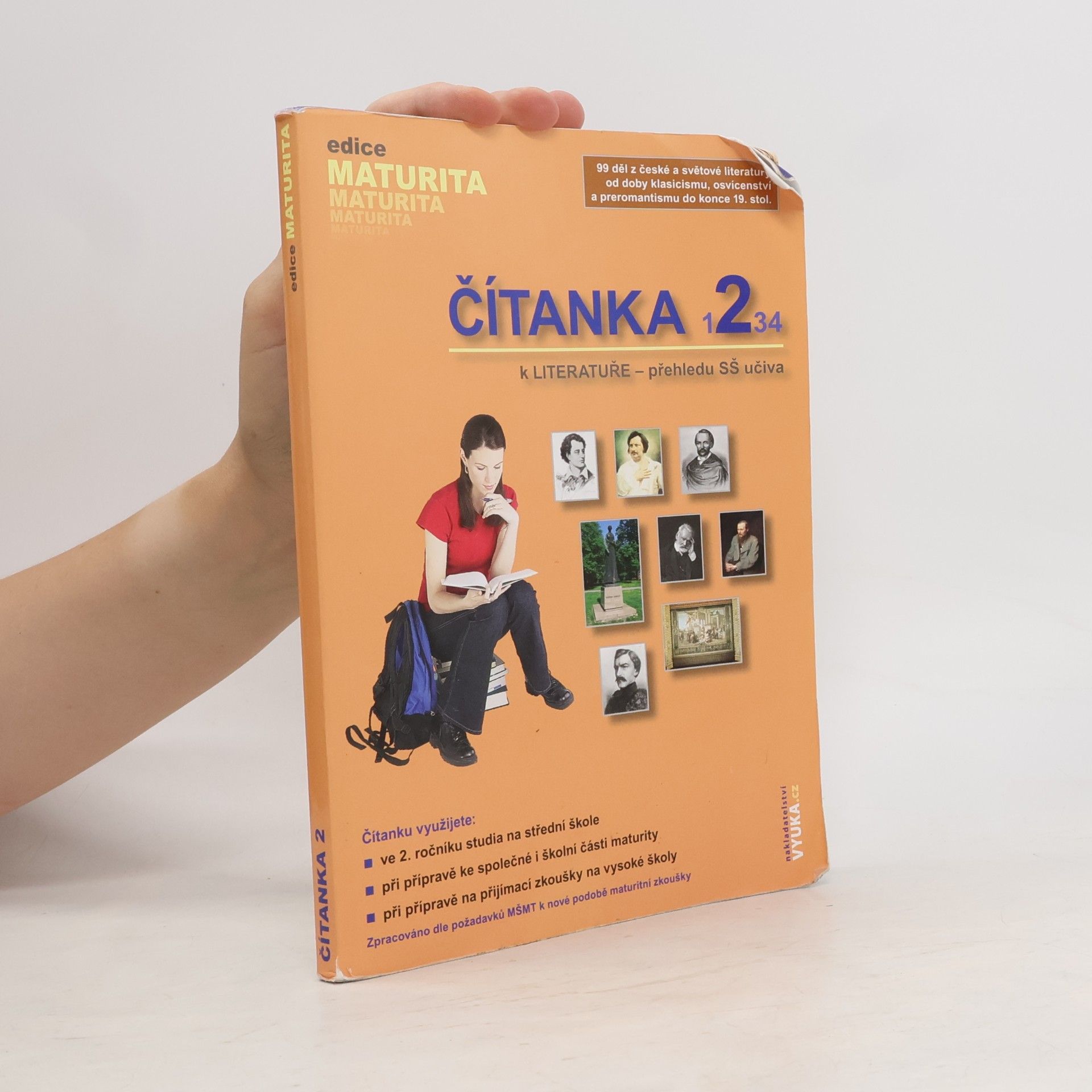 Markéta Kostková Čítanka 2 : k Literatuře - přehledu SŠ učiva