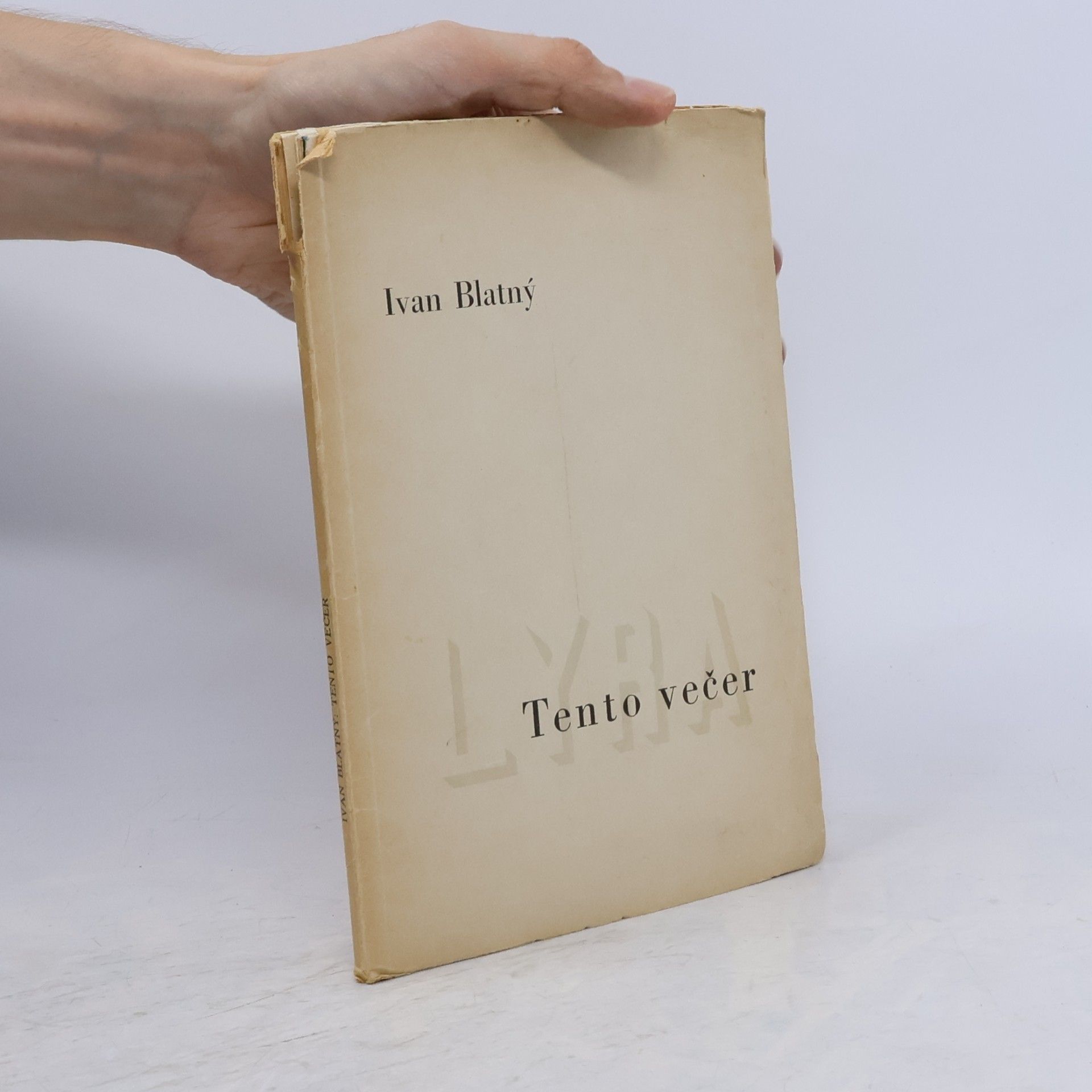 Ivan Blatný Tento večer