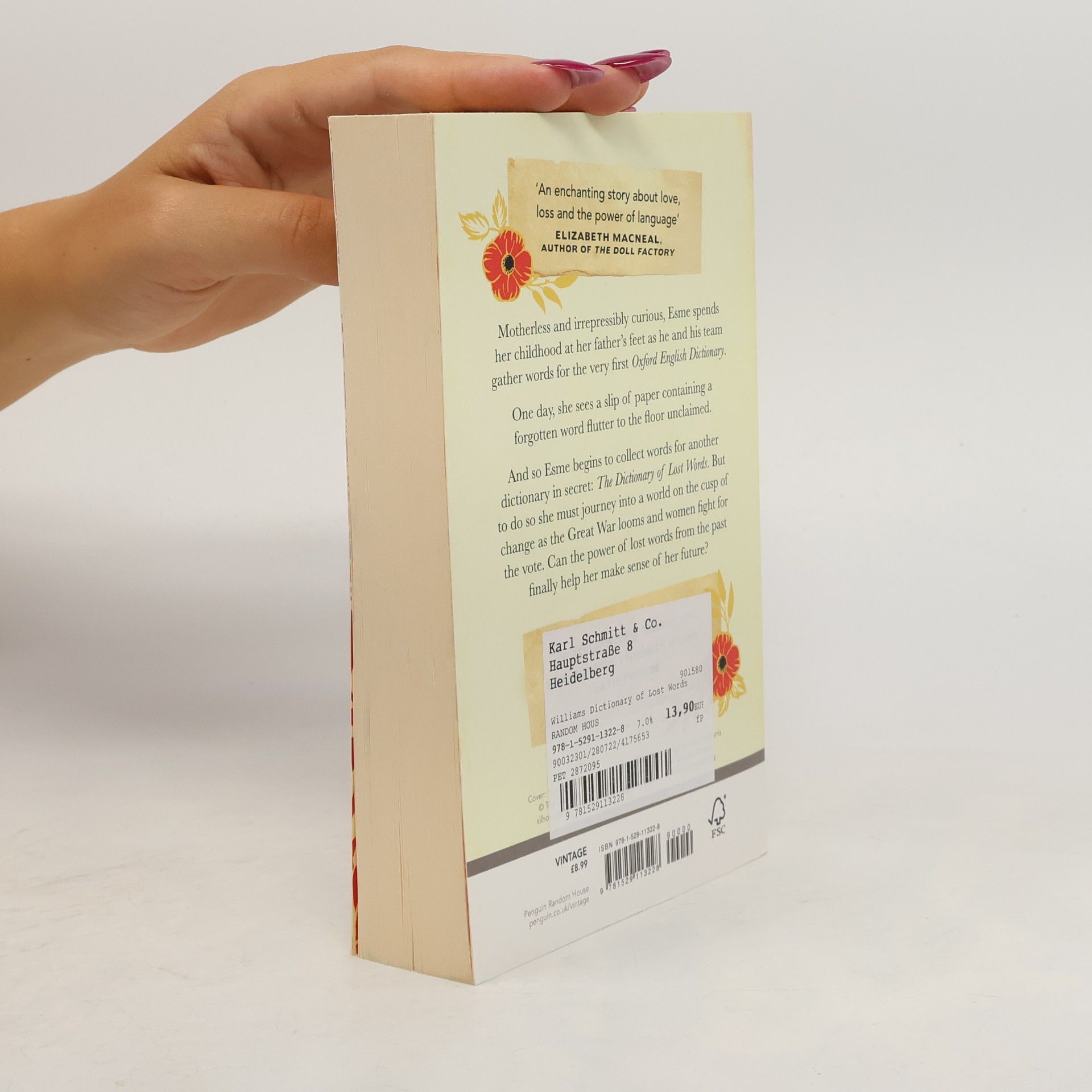 Philippa Williams The dictionary of lost words