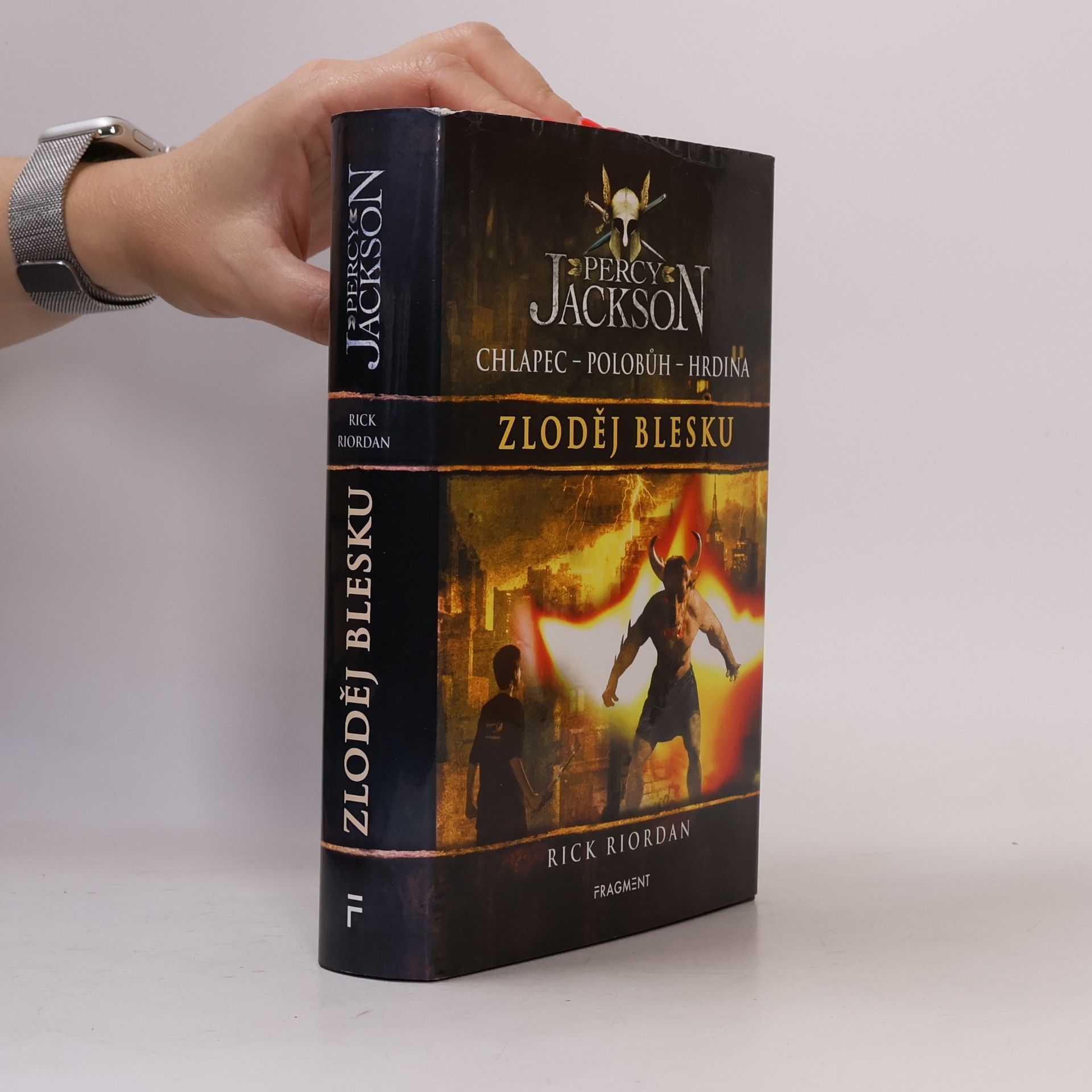 Rick Riordan Percy Jackson. Zloděj blesku
