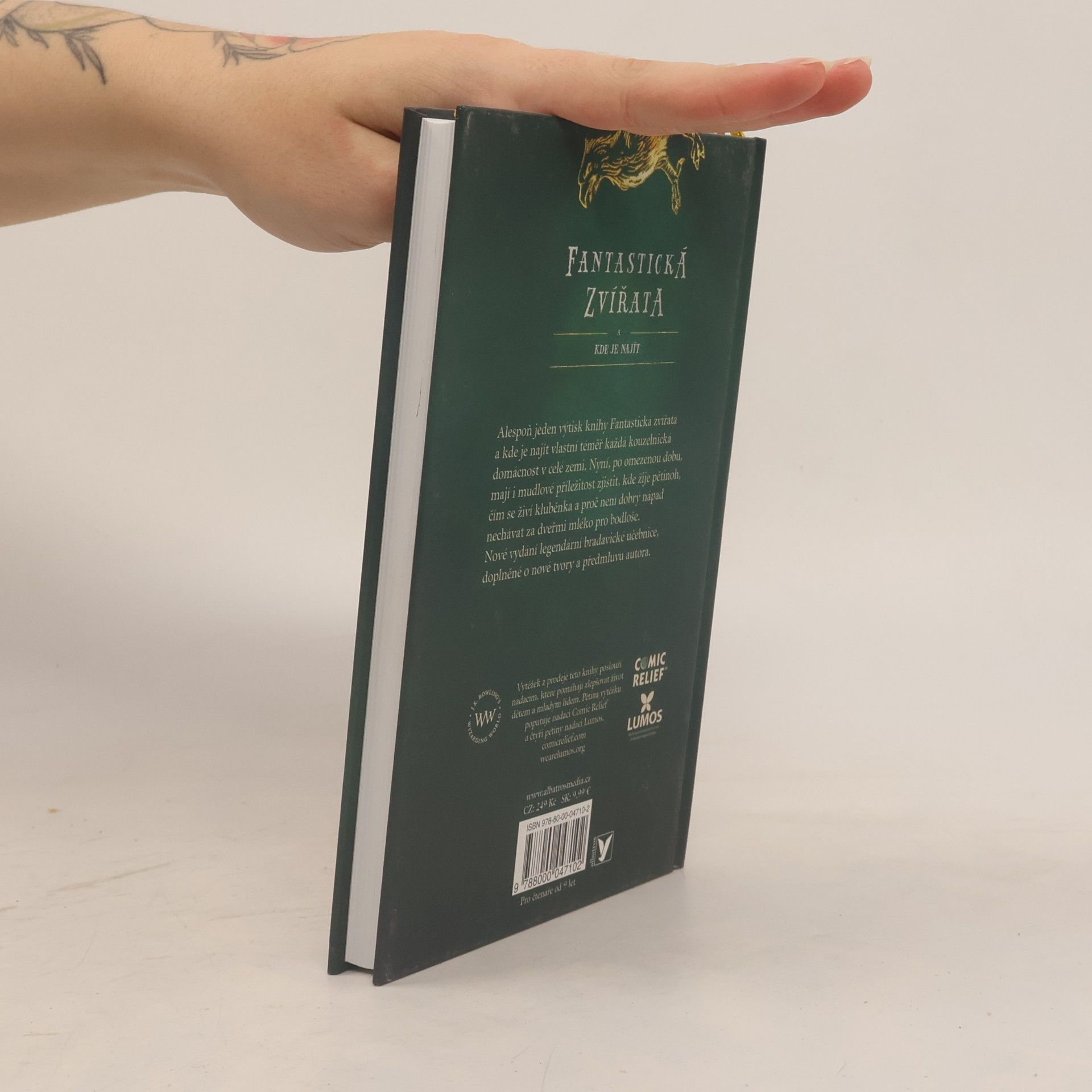 J. K. Rowling Fantastická zvířata a kde je najít