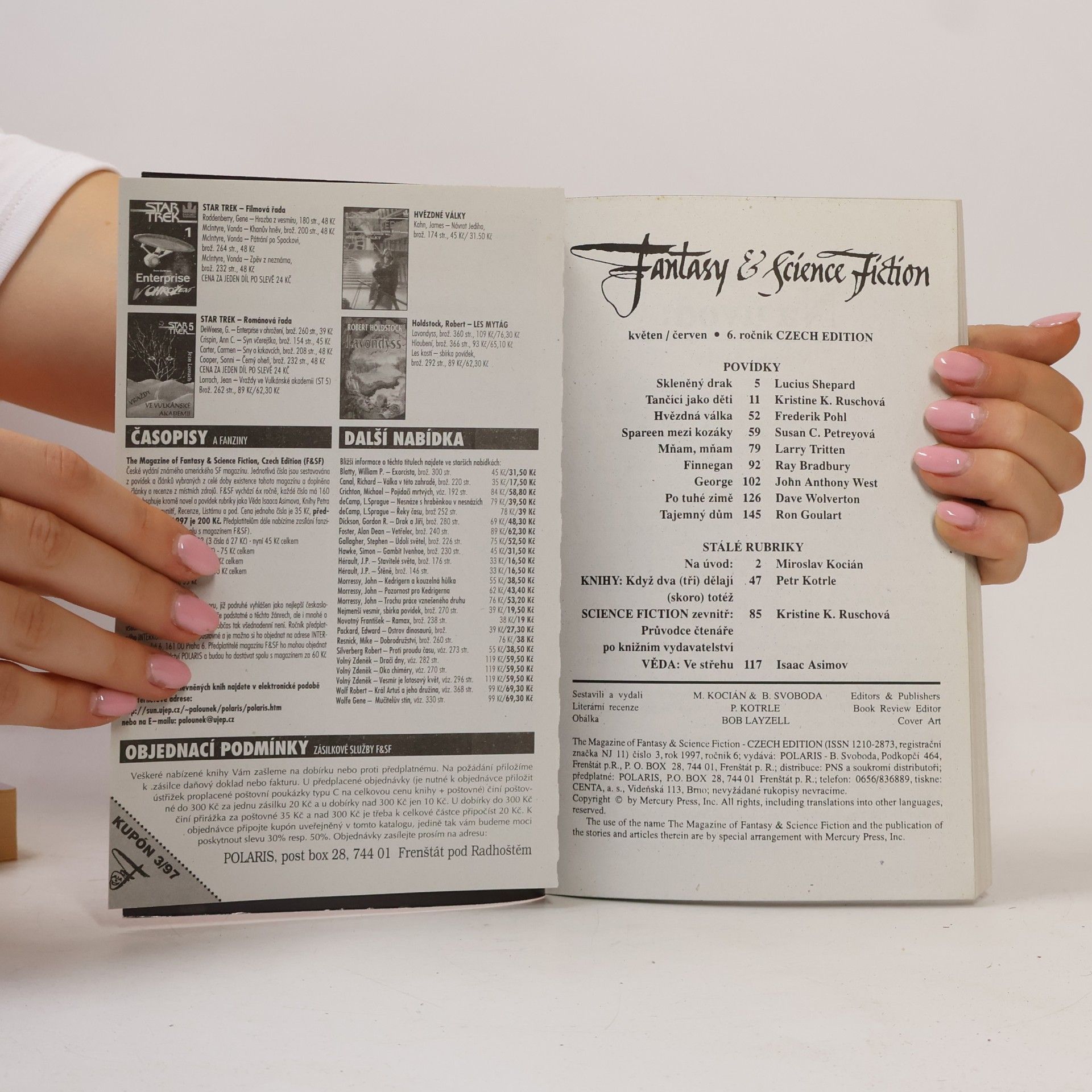 Various authors The Magazine of Fantasy & Science Fiction 3/1997