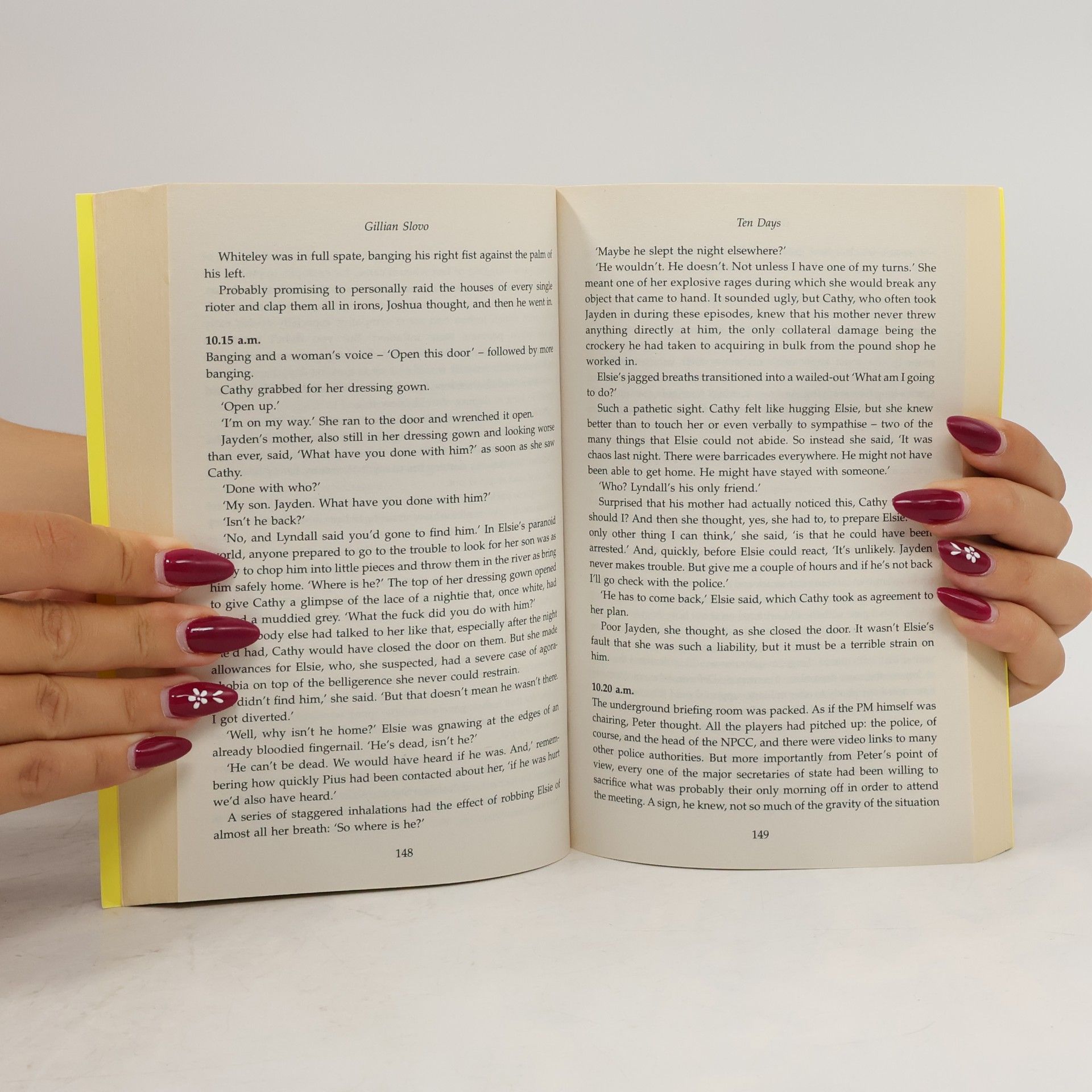 Gillian Slovo Ten Days