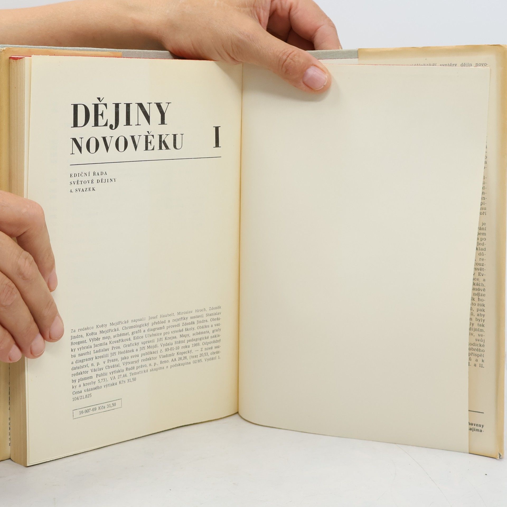 Autorenkollektiv Dějiny novověku I