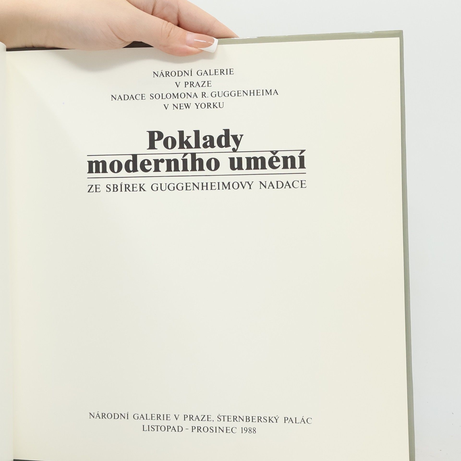Jiří Kotalík Poklady moderního umění. Ze sbírek Guggenheimovy nadace