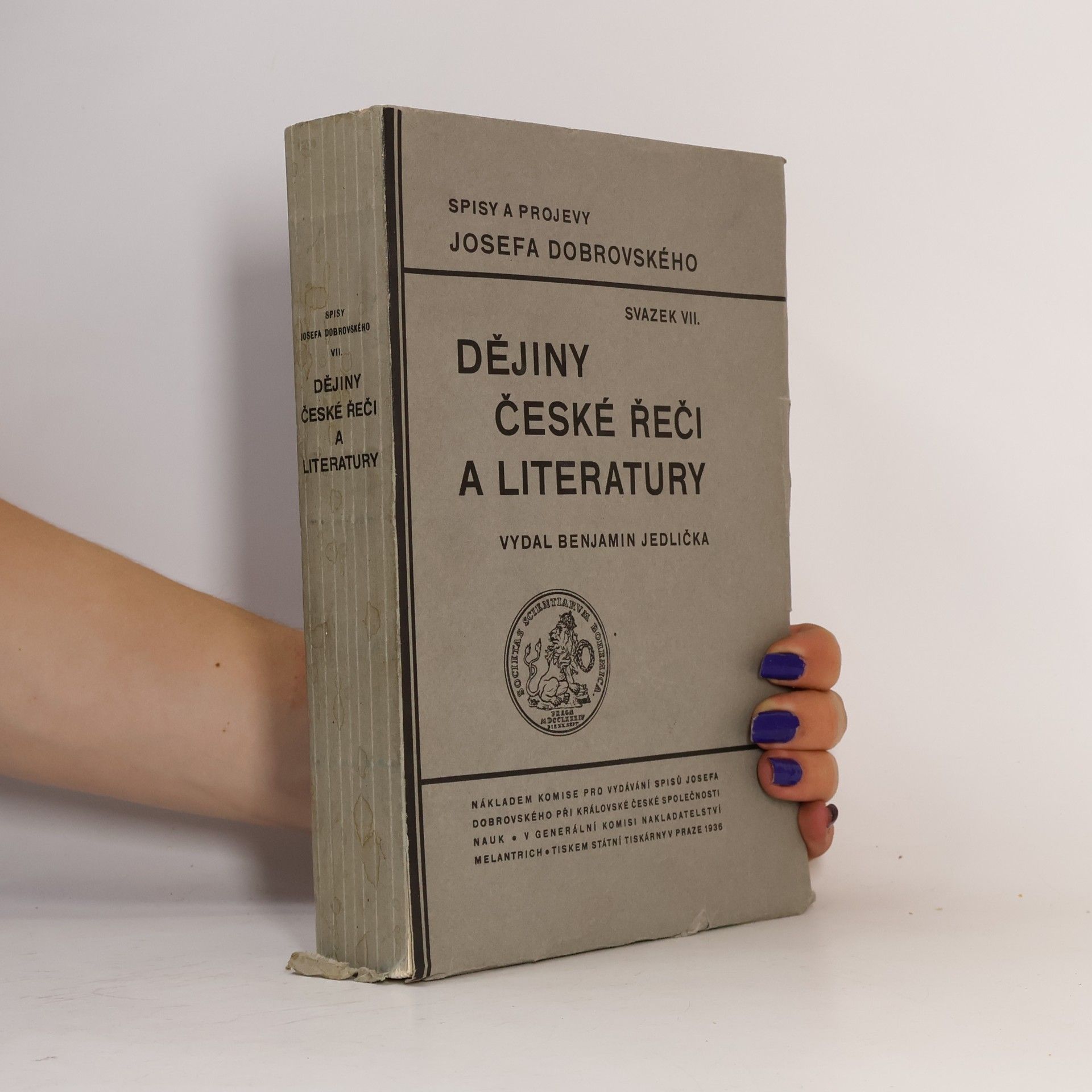 Dějiny české řeči a literatury VII.