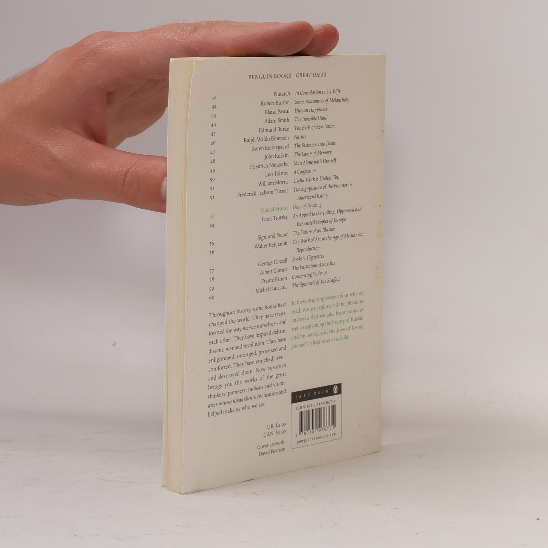 Marcel Proust Days of Reading