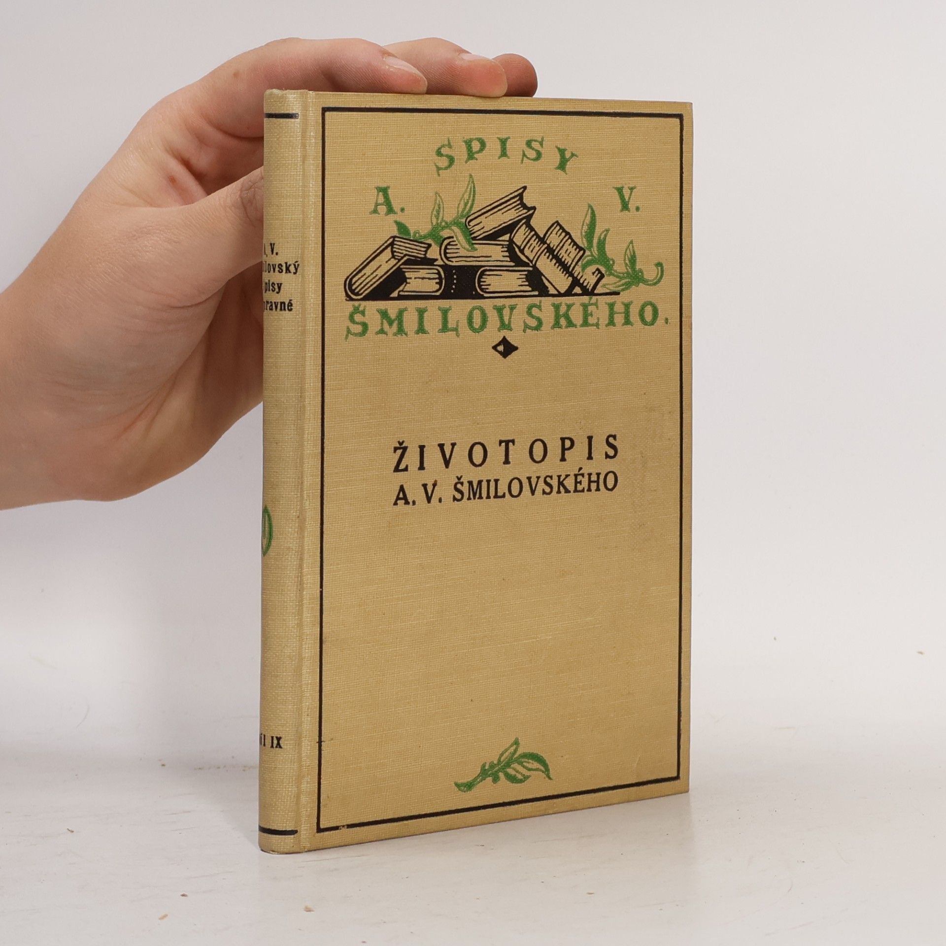 Albert Pražák Životopis A. V. Šmilovského