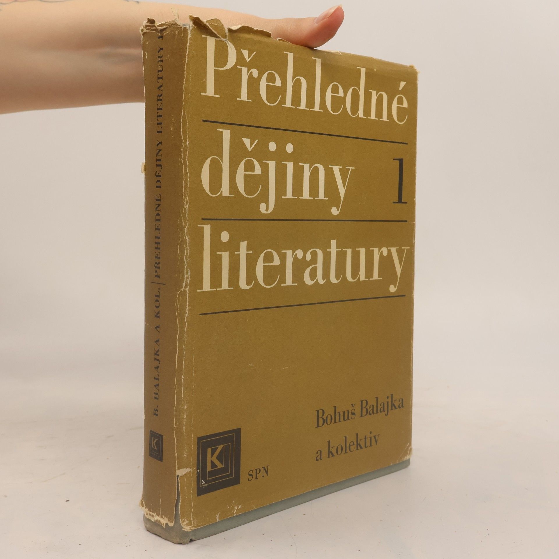 Bohuš Balajka Přehledné dějiny literatury 1