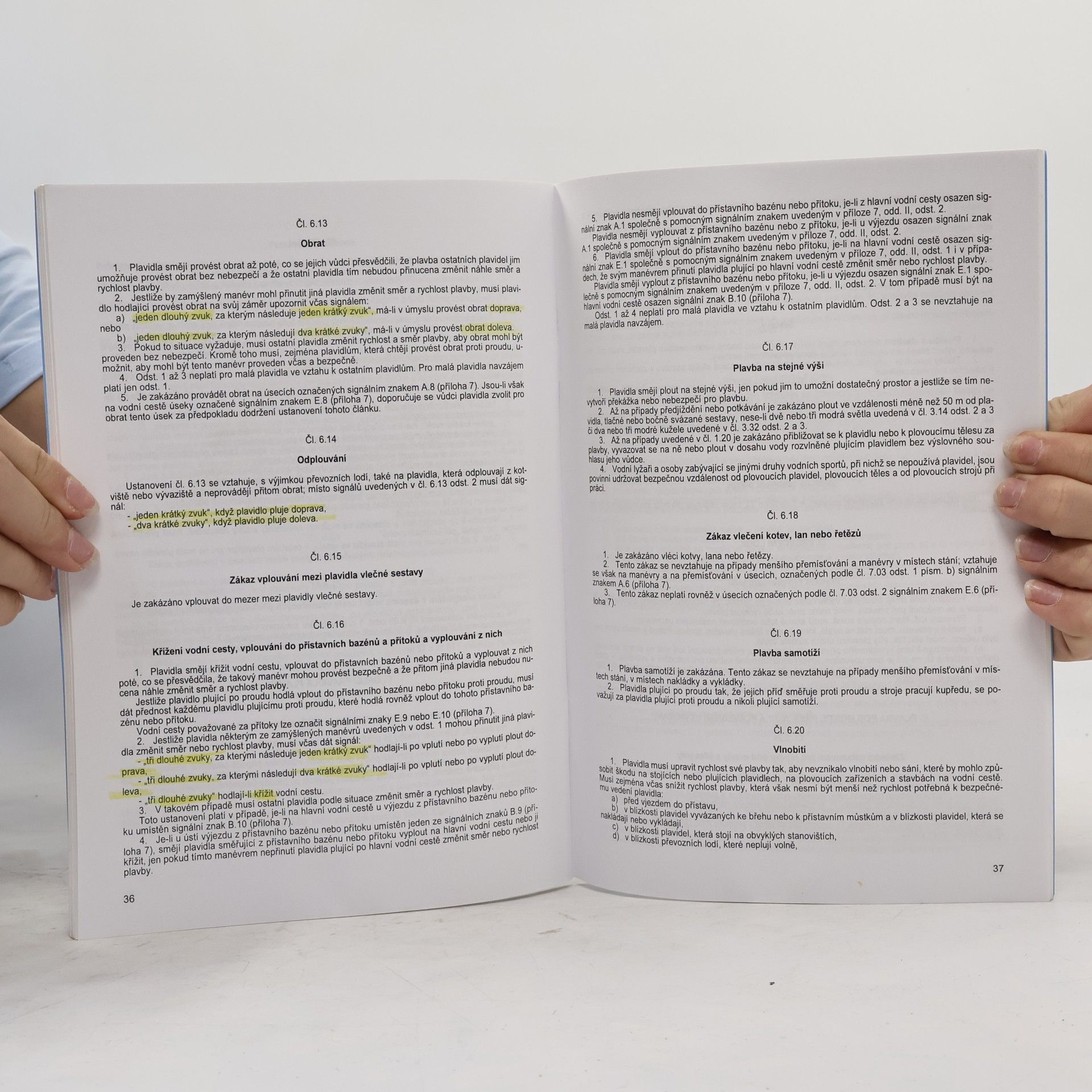 Autores varios Řád plavební bezpečnosti na vodních cestách České republiky