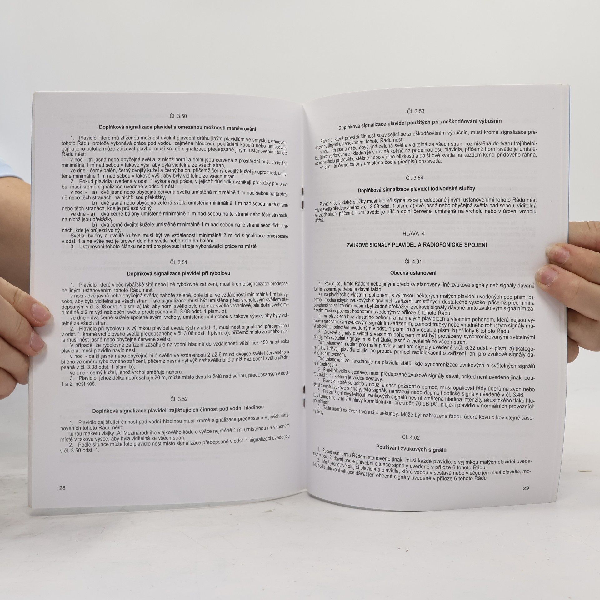 Autores varios Řád plavební bezpečnosti na vodních cestách České republiky