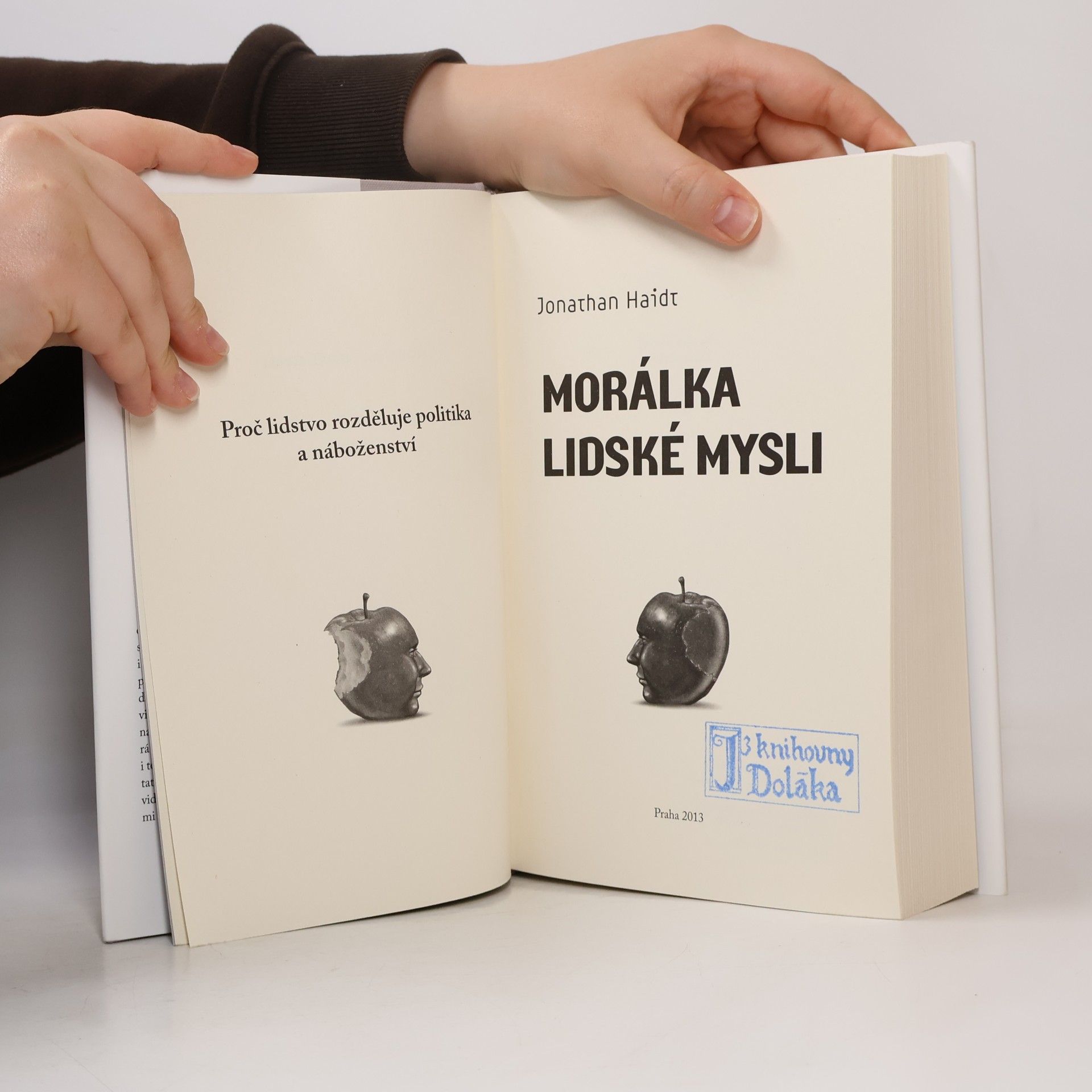 Jonathan Haidt Morálka lidské mysli : proč lidstvo rozděluje politika a náboženství