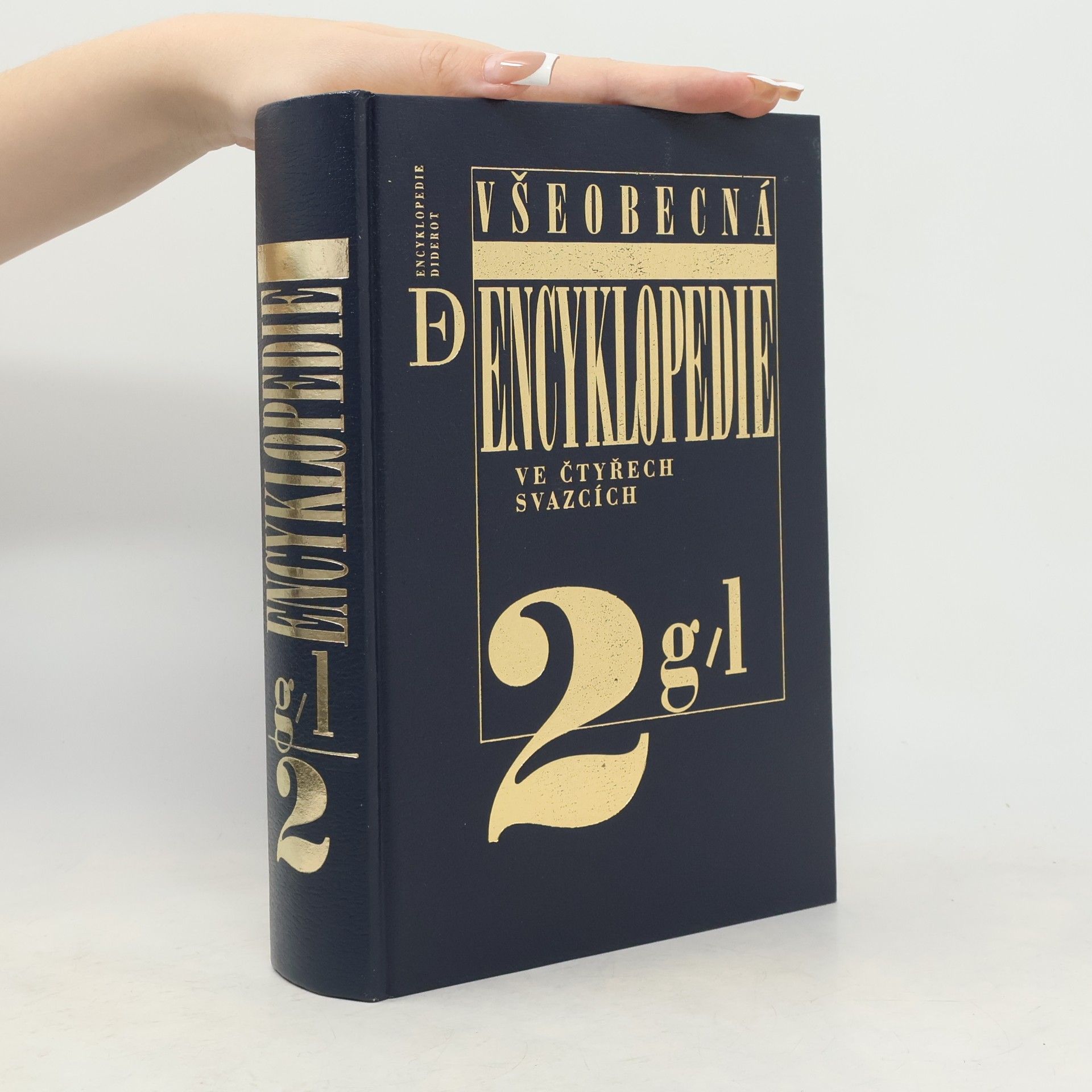 Autorenkollektiv Všeobecná encyklopedie ve čtyřech svazcích 2. g-l