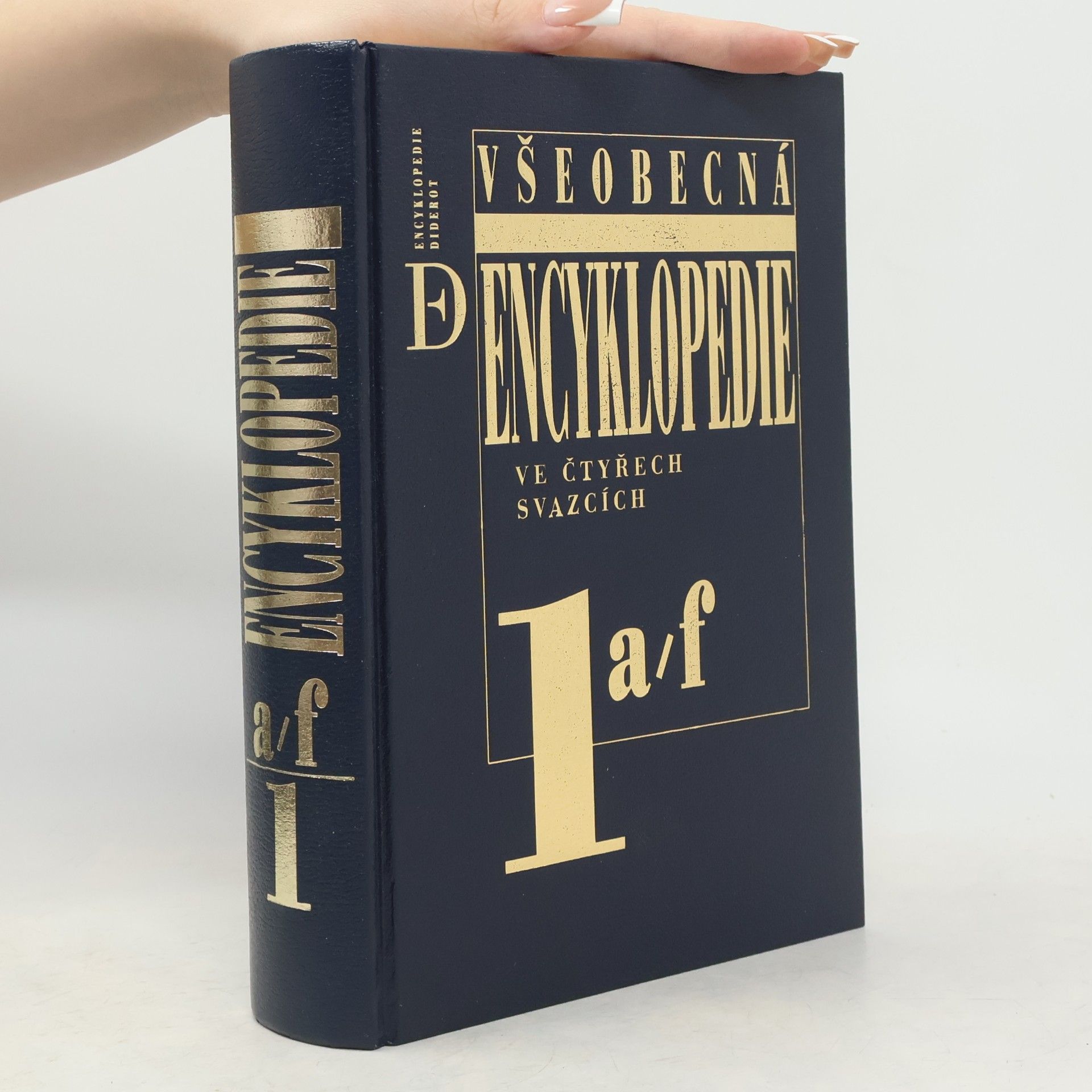 Všeobecná encyklopedie ve čtyřech svazcích 1. A-F
