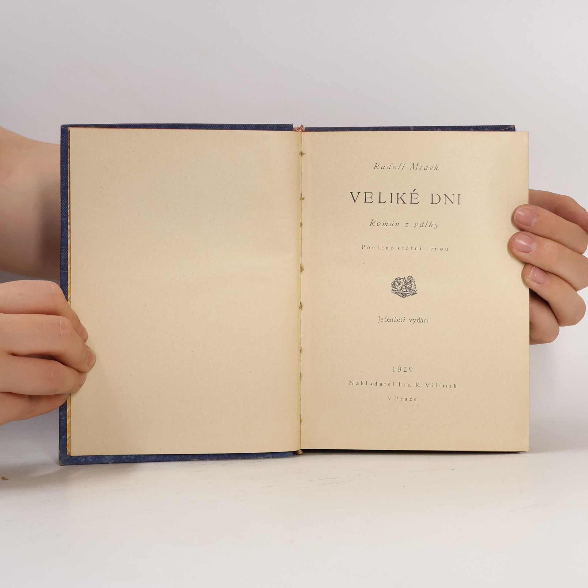 Rudolf Medek Veliké dni: Román z války