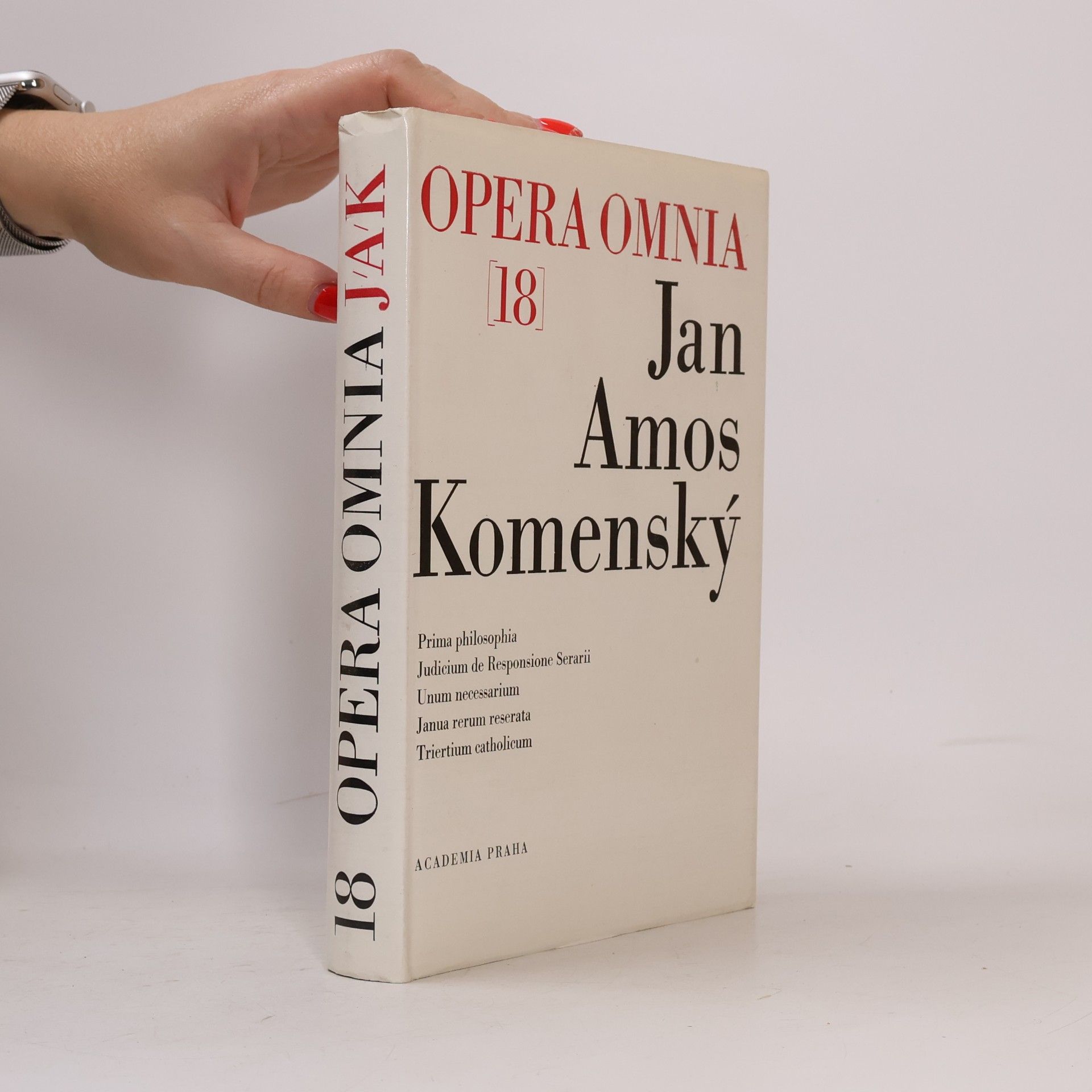 Jan Amos Komenský Opera Omnia 18