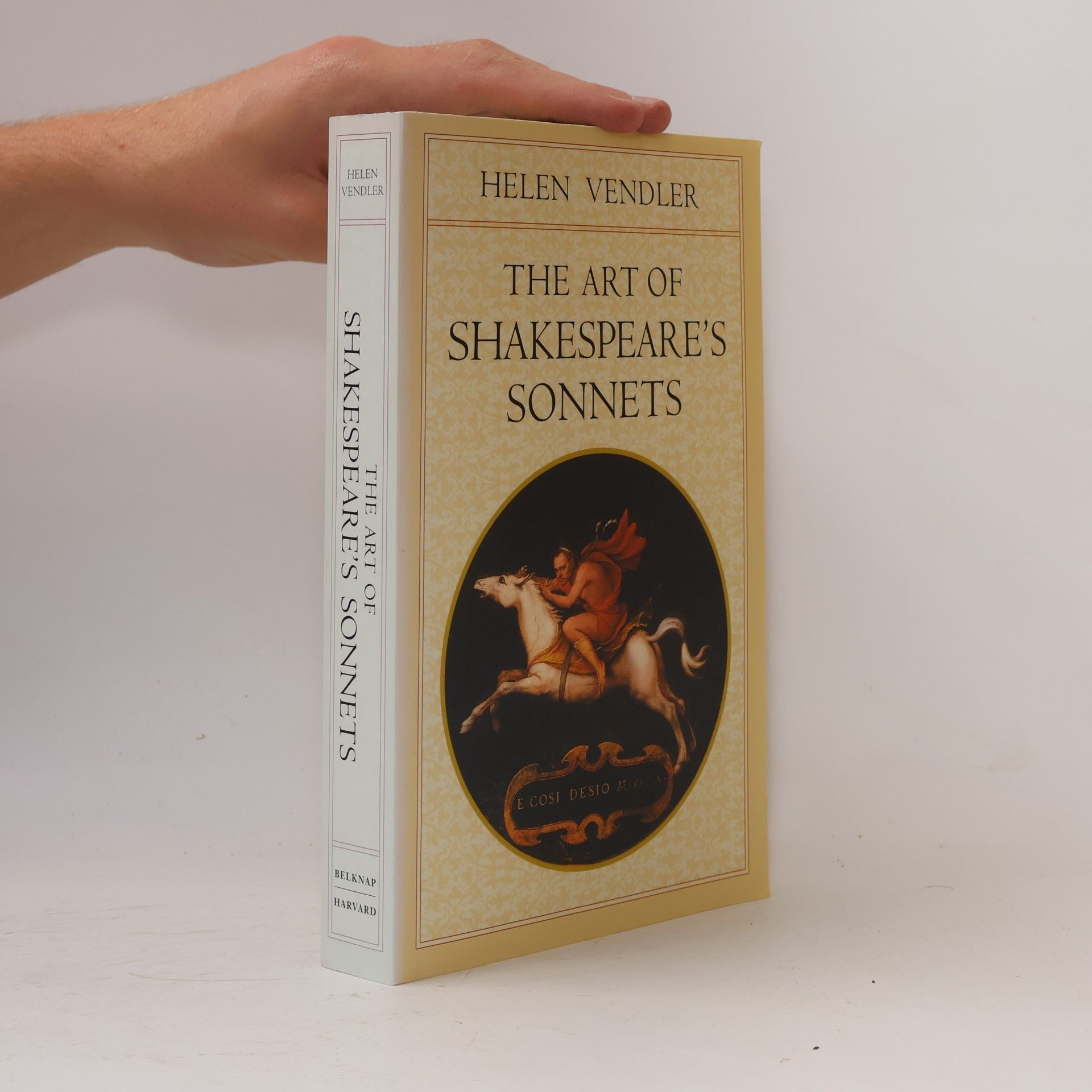 Helen Hennessy Vendler The Art of Shakespeare's Sonnets