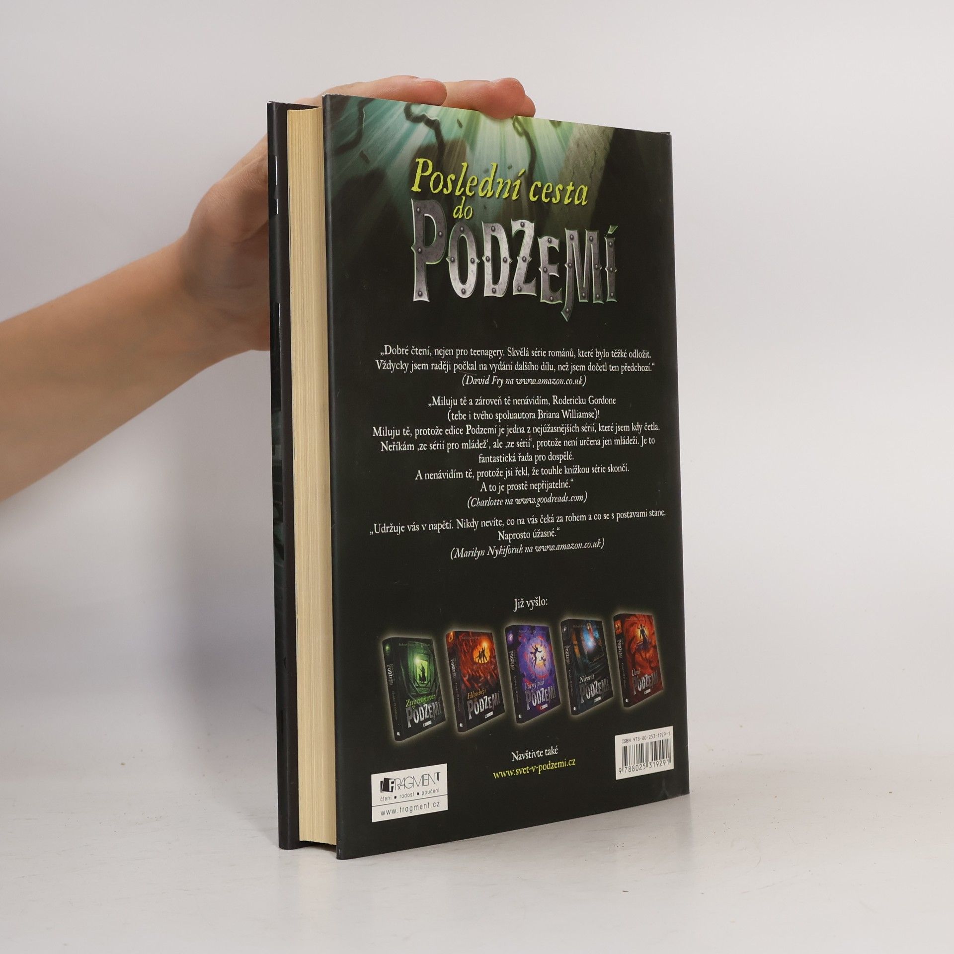 Roderick Gordon Poslední cesta do podzemí