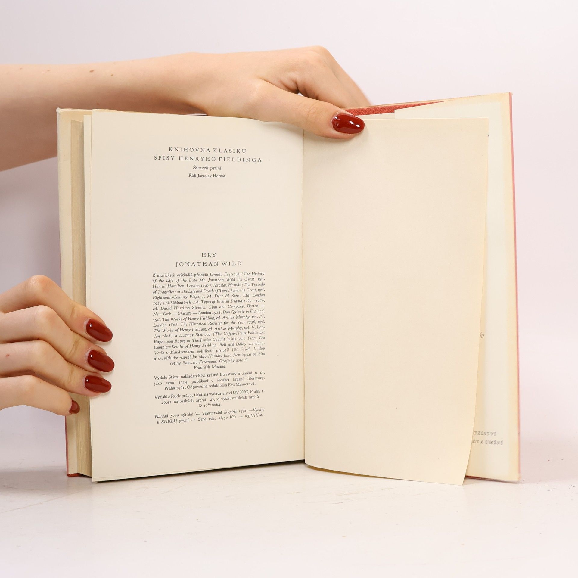 Henry Fielding Hry. Jonathan Wild