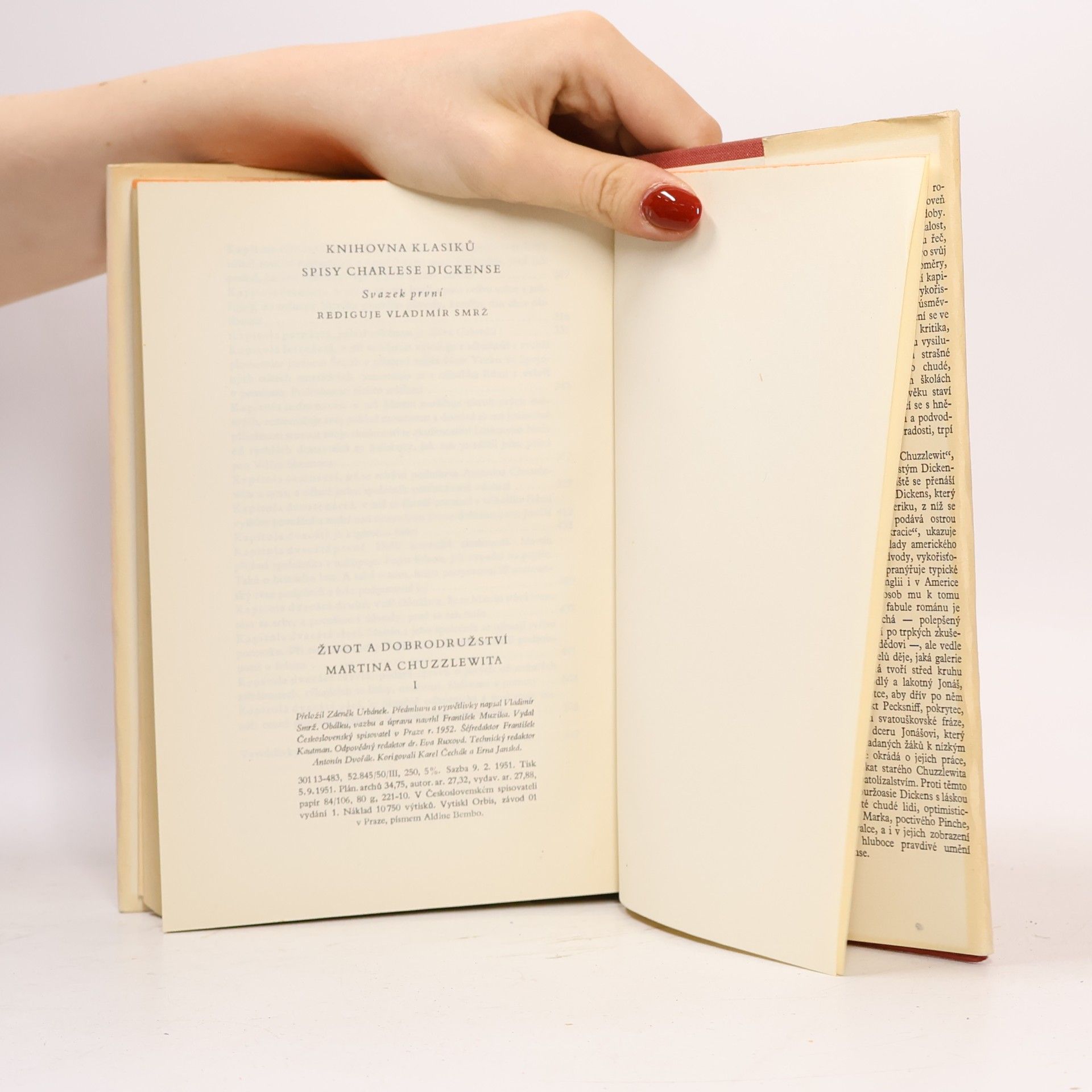 Charles Dickens Život a dobrodružství Martina Chuzzlewita I