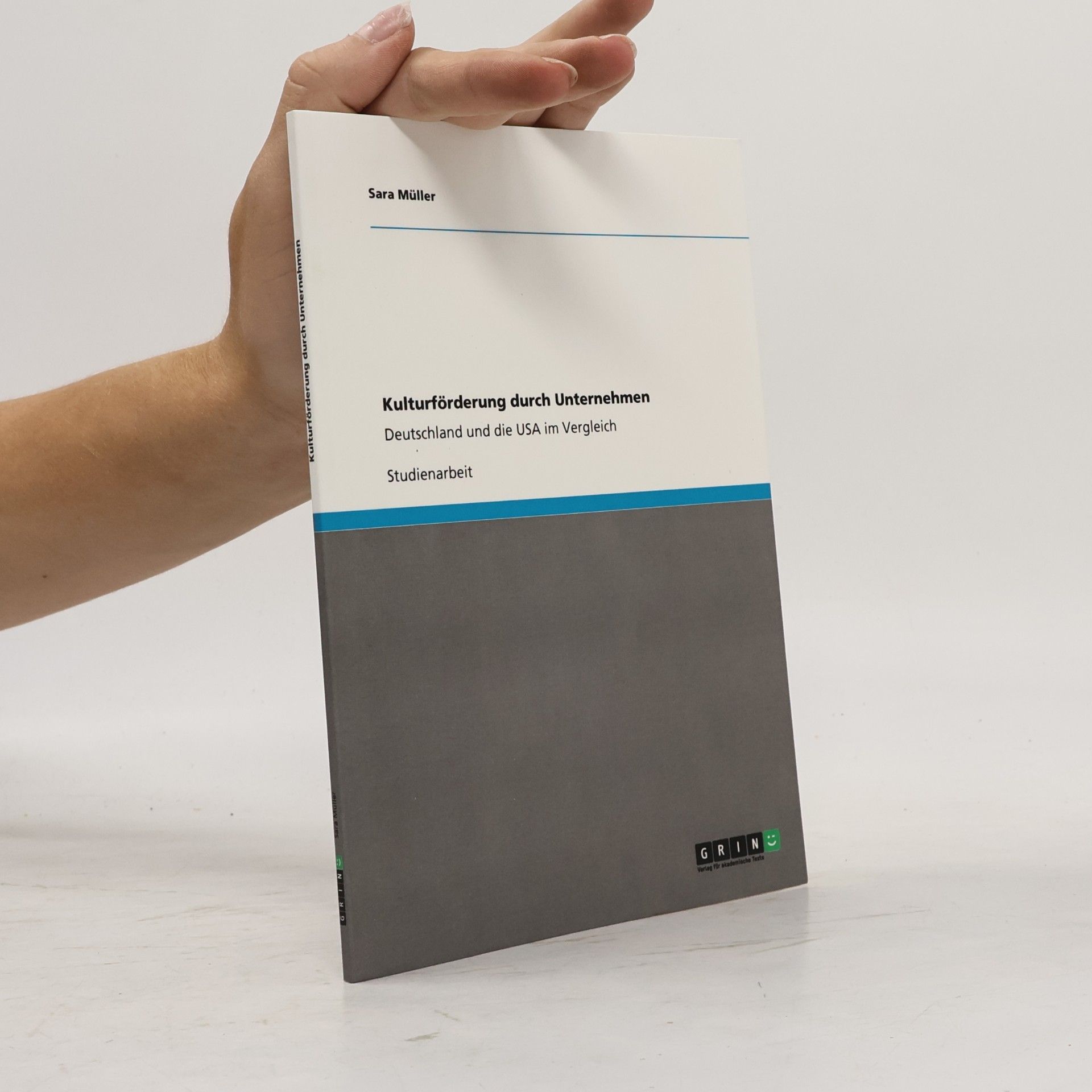 Sara Müller Kulturförderung durch Unternehmen