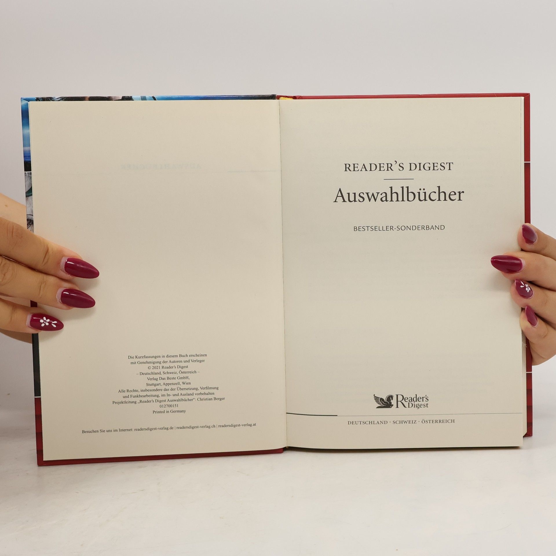 David Baldacci Reader's Digest Auswahlbücher