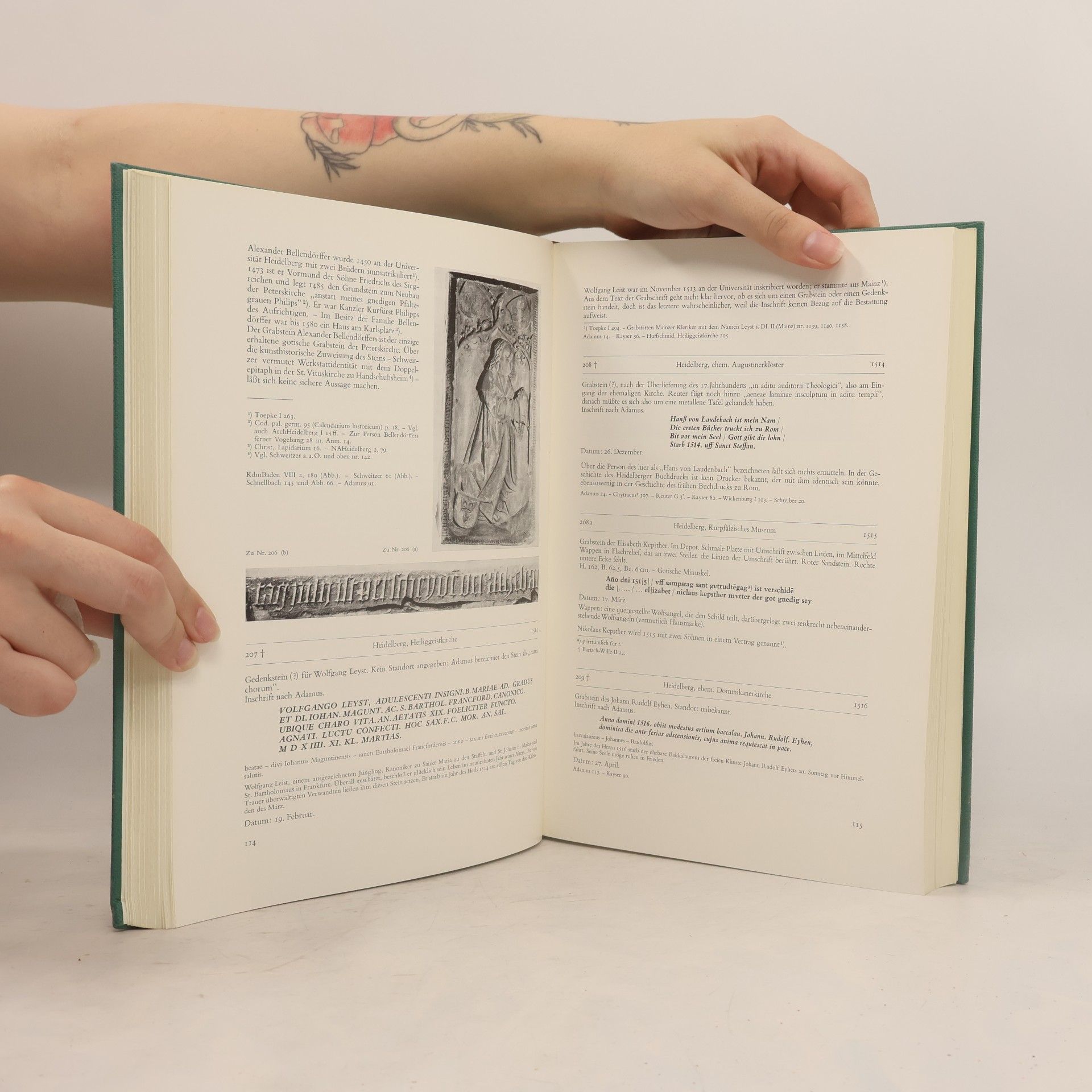 Renate Neumüllers-Klauser Die Inschriften der Stadt und des Landkreises Heidelberg