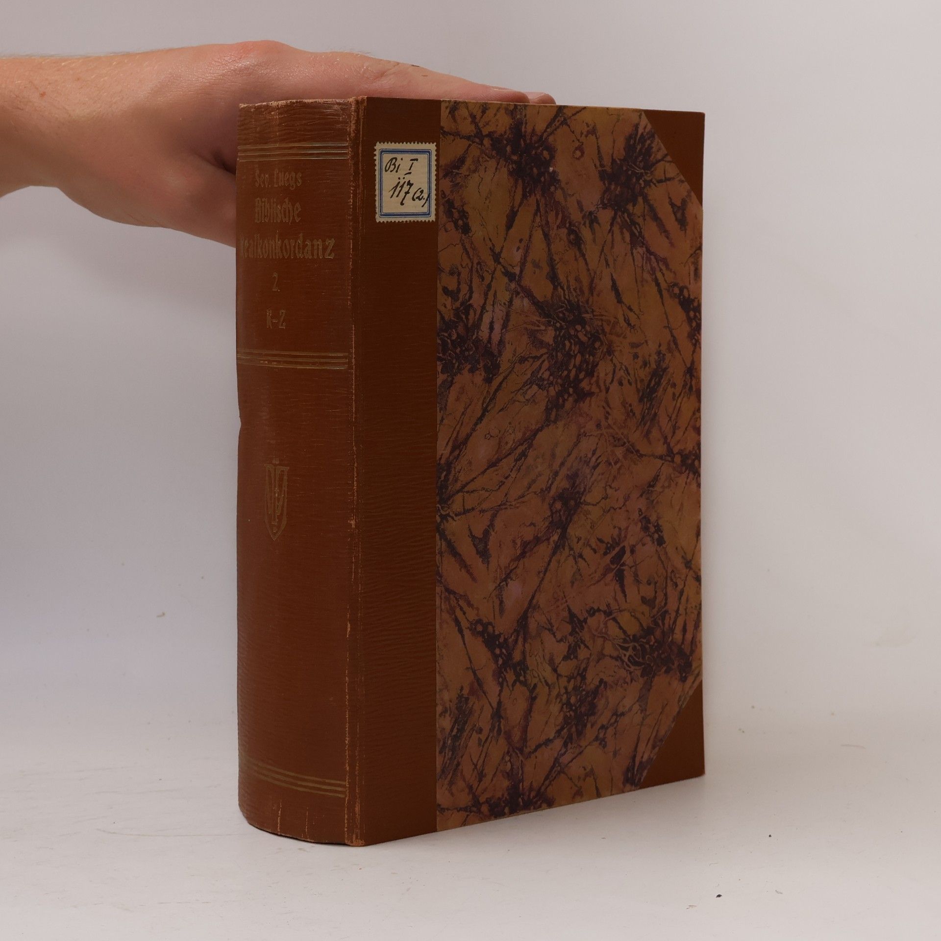Severin Lueg Biblische Realkonkordanz. 2. Band K-Z