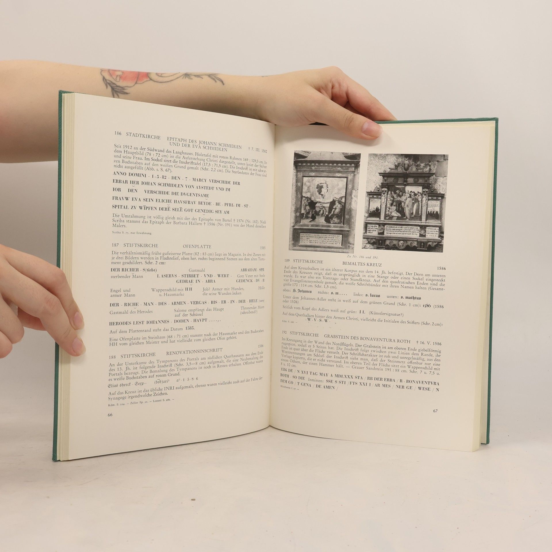 Fritz Arens Die Inschriften der Stadt Wimpfen am Neckar