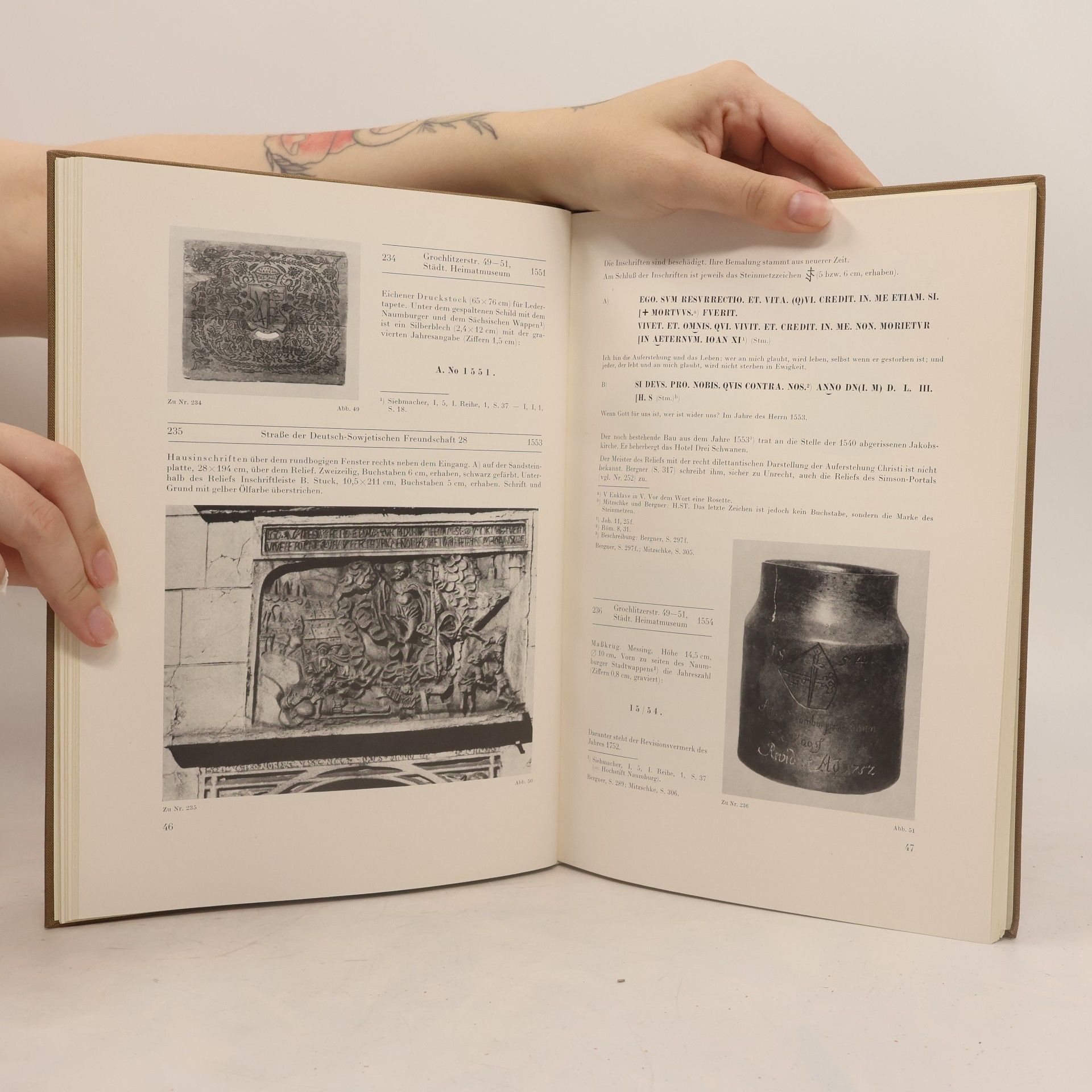 Ernst Schubert Die Inschriften der Stadt Naumburg an der Saale