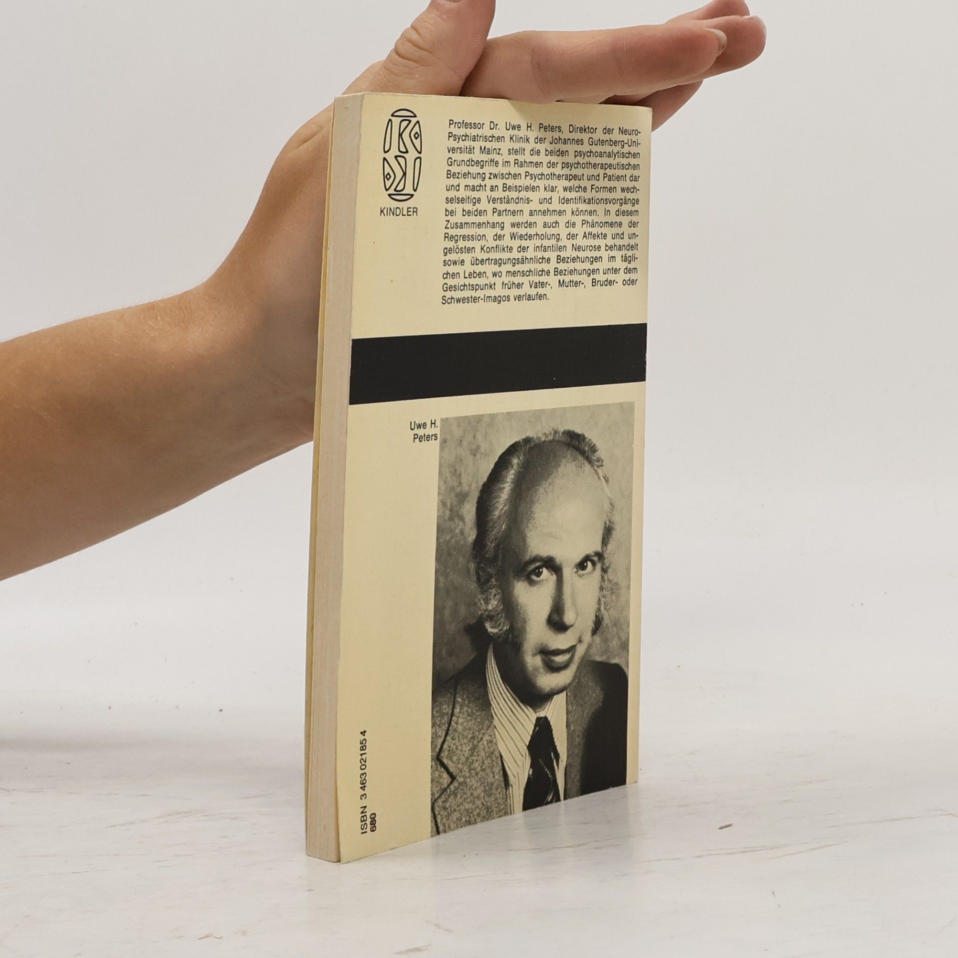 Uwe Henrik Peters Kindler-Taschenbücher: Übertragung, Gegenübertragung