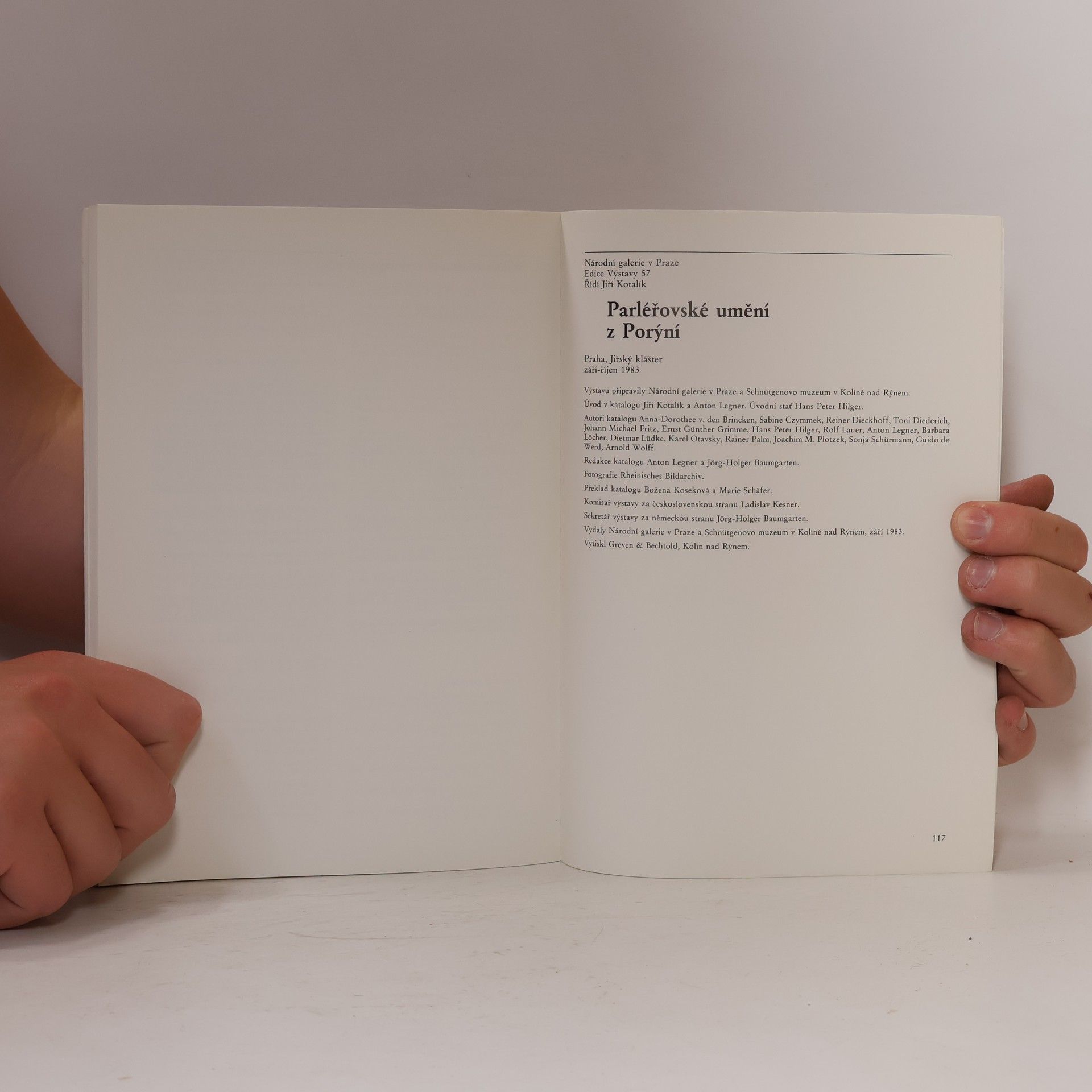 Various authors Parléřovské umění z Porýní. Katalog výstavy