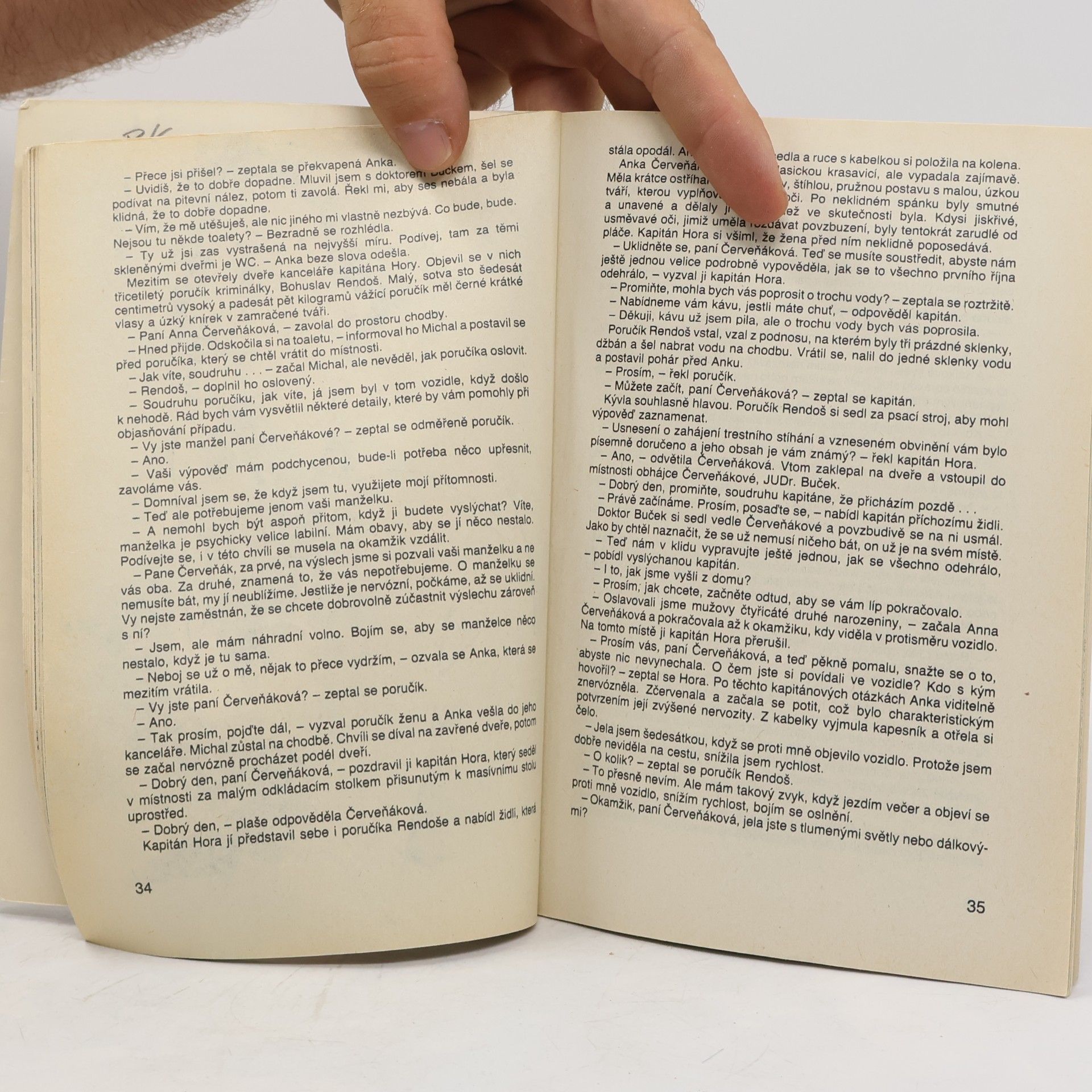 Rudolf Schuster Černý notes