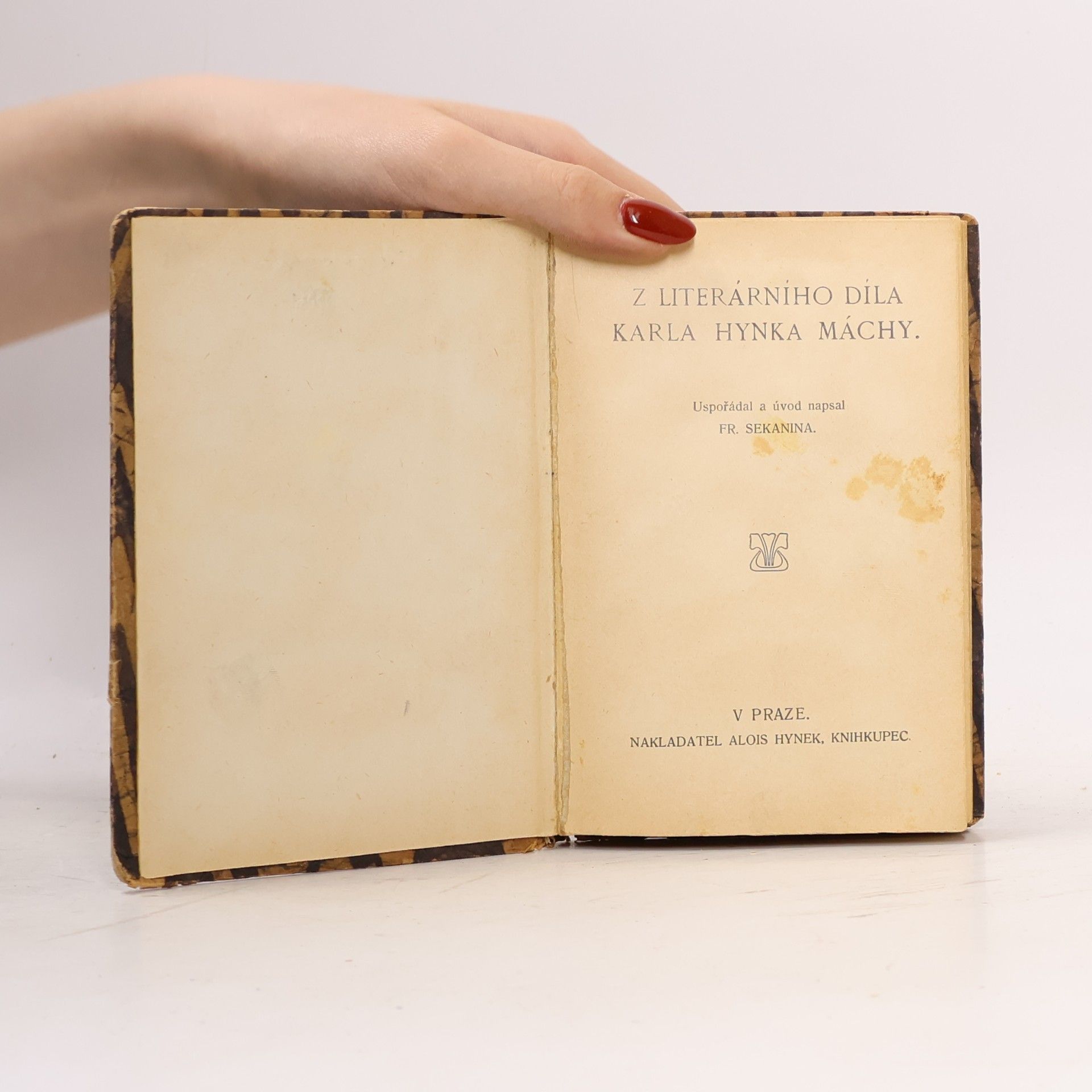 Karel Hynek Mácha Z literárního díla Karla Hynka Máchy