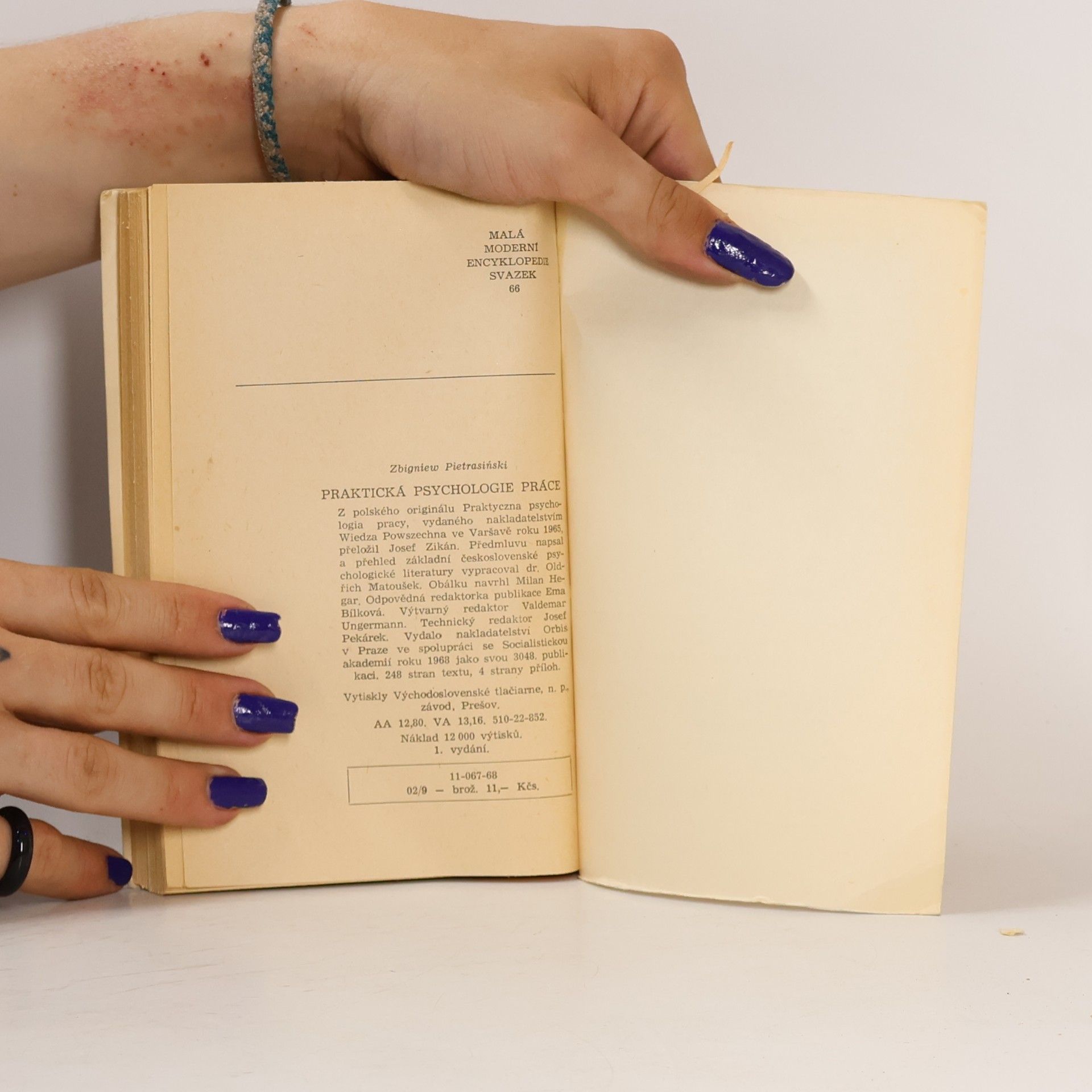 Zbigniew Pietrasiński Praktická psychologie práce. Malá moderní encyklopedie