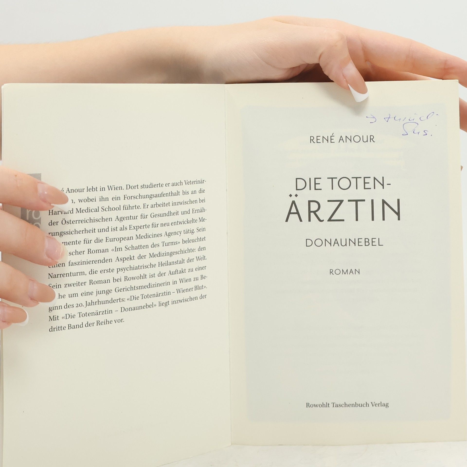 René Anour Die Totenärztin: Donaunebel