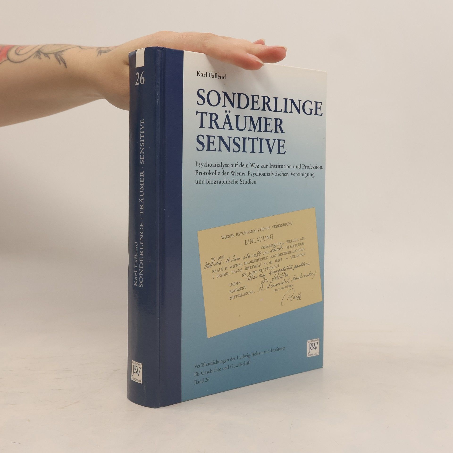 Karl Fallend Sonderlinge, Träumer, Sensitive