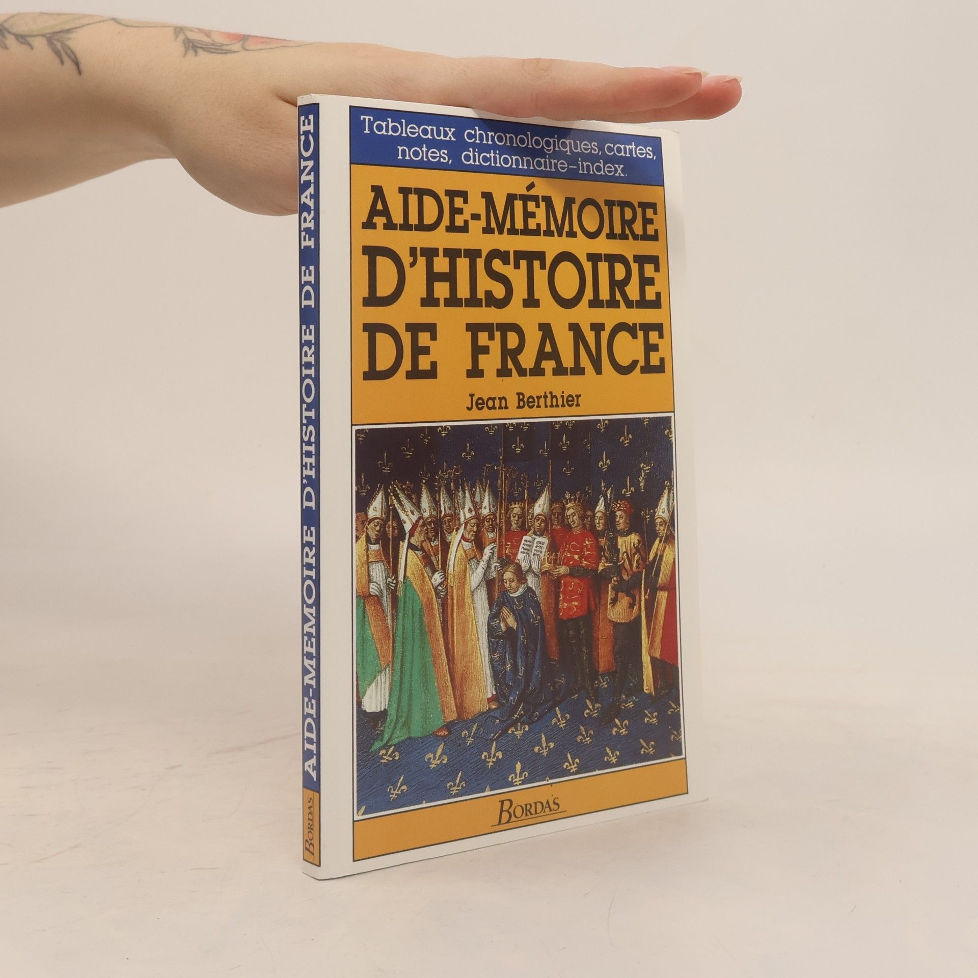 Jean Edel Berthier Aide-mémoire d'histoire de France