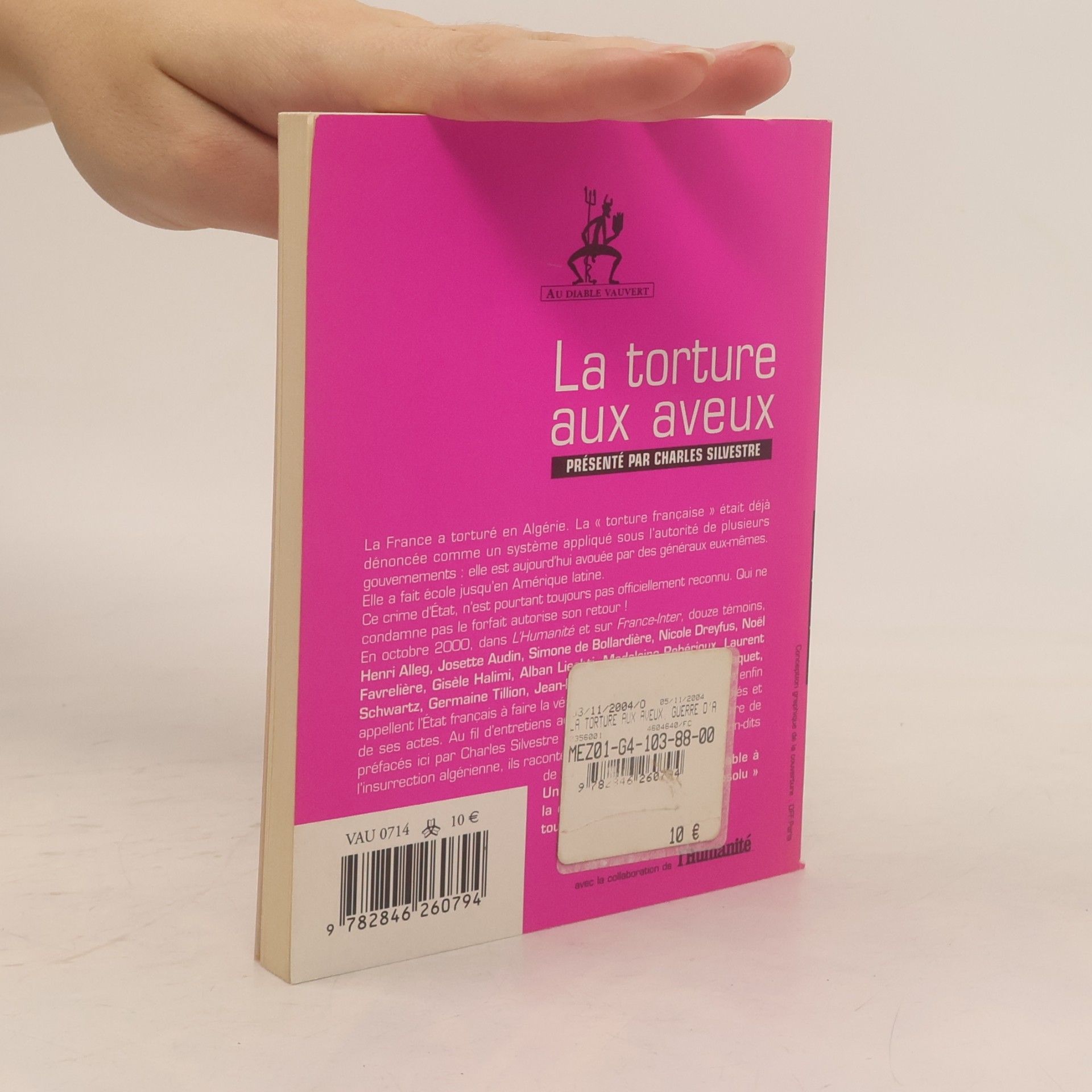 Silvestre La torture aux aveux