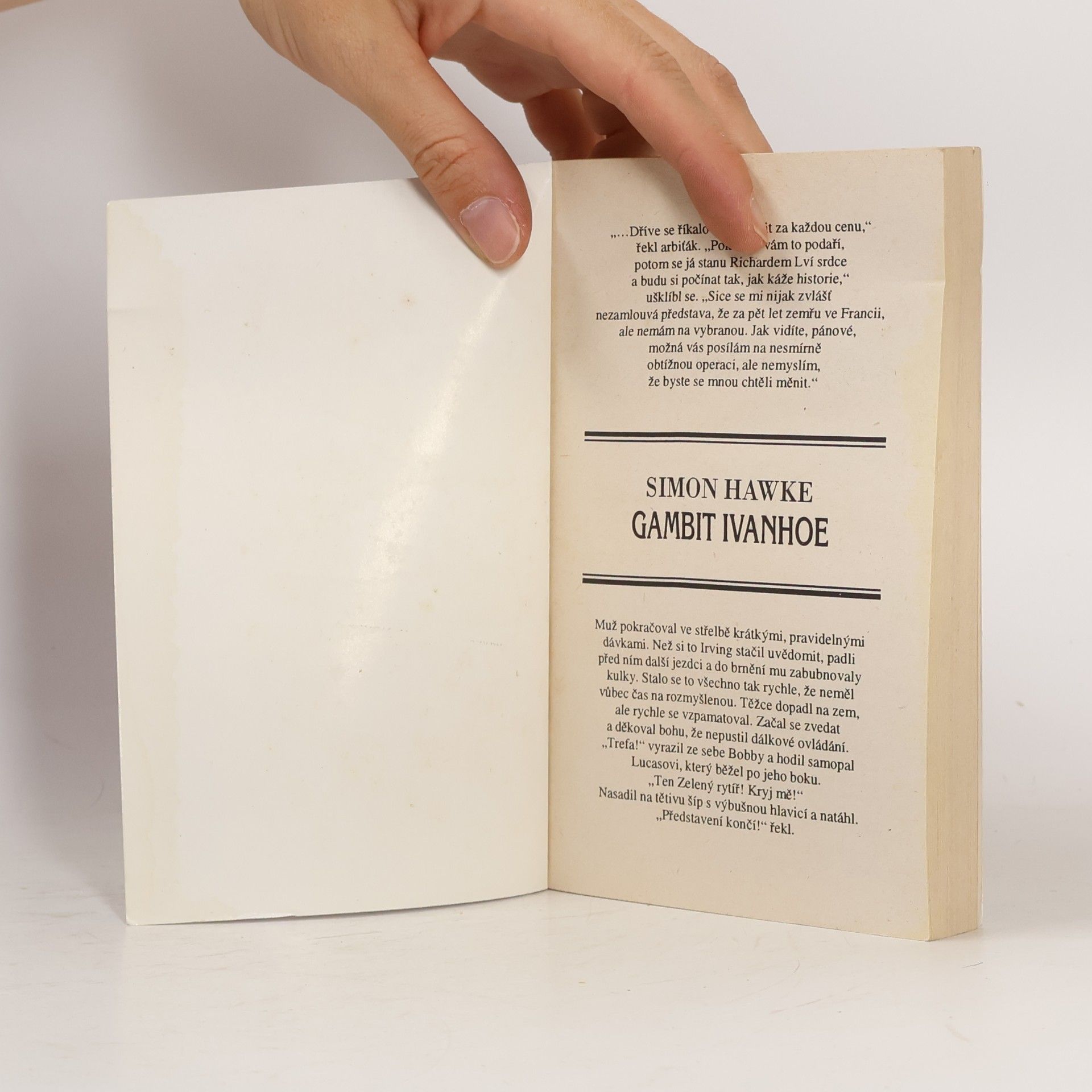 Simon Hawke Gambit Ivanhoe