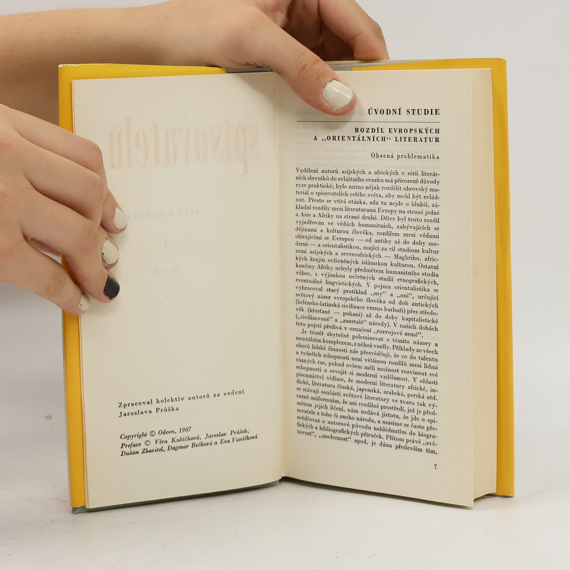 Various authors Slovník spisovatelů 1. Asie a Afrika