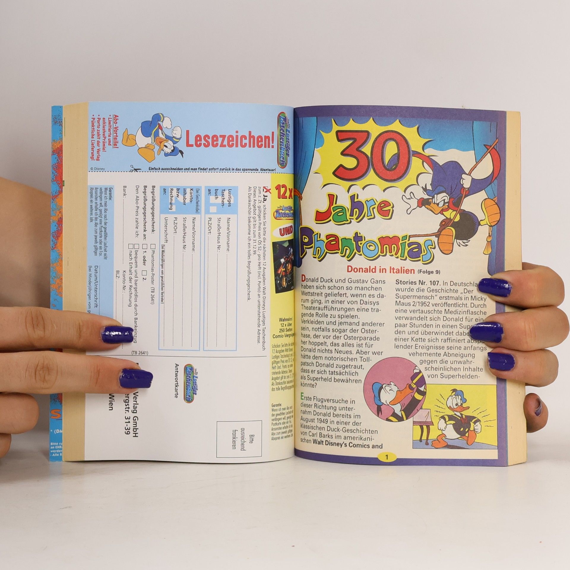 Kolektiv autorů Lustiges Taschenbuch 264. 30 Jahre Phantomias