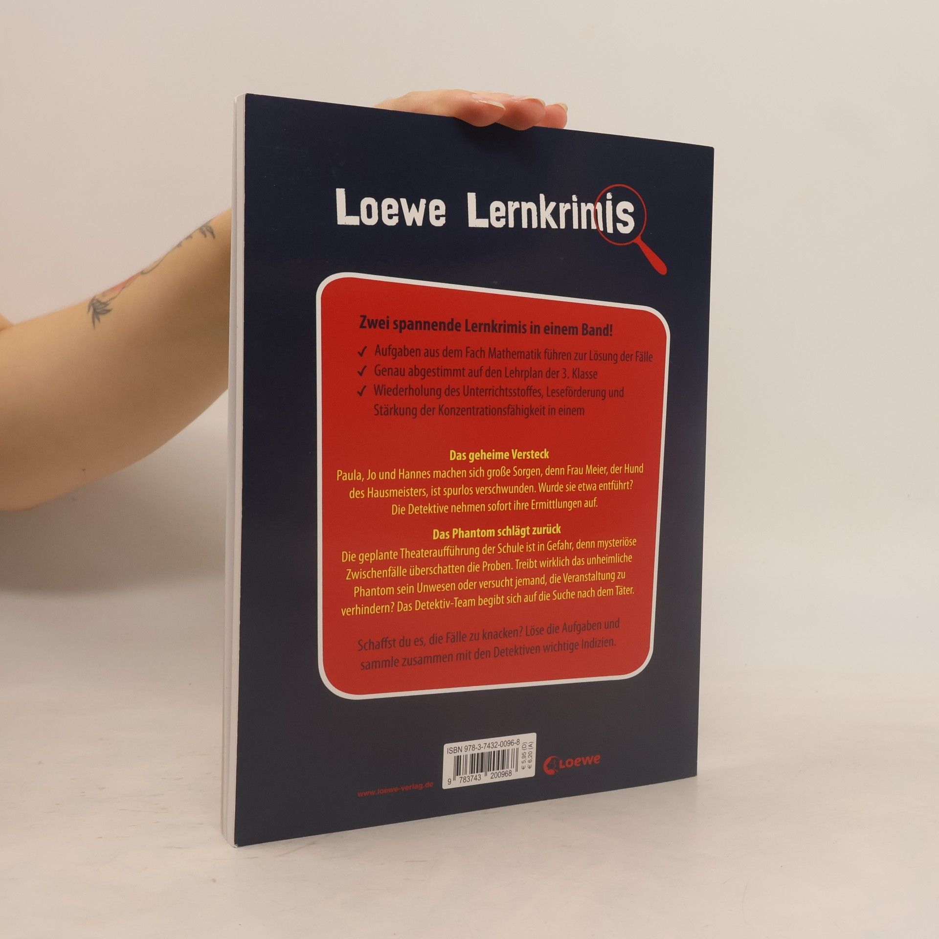 Annette Neubauer Loewe Lernkrimis: Das geheime Versteck / Das Phantom schlägt zurück