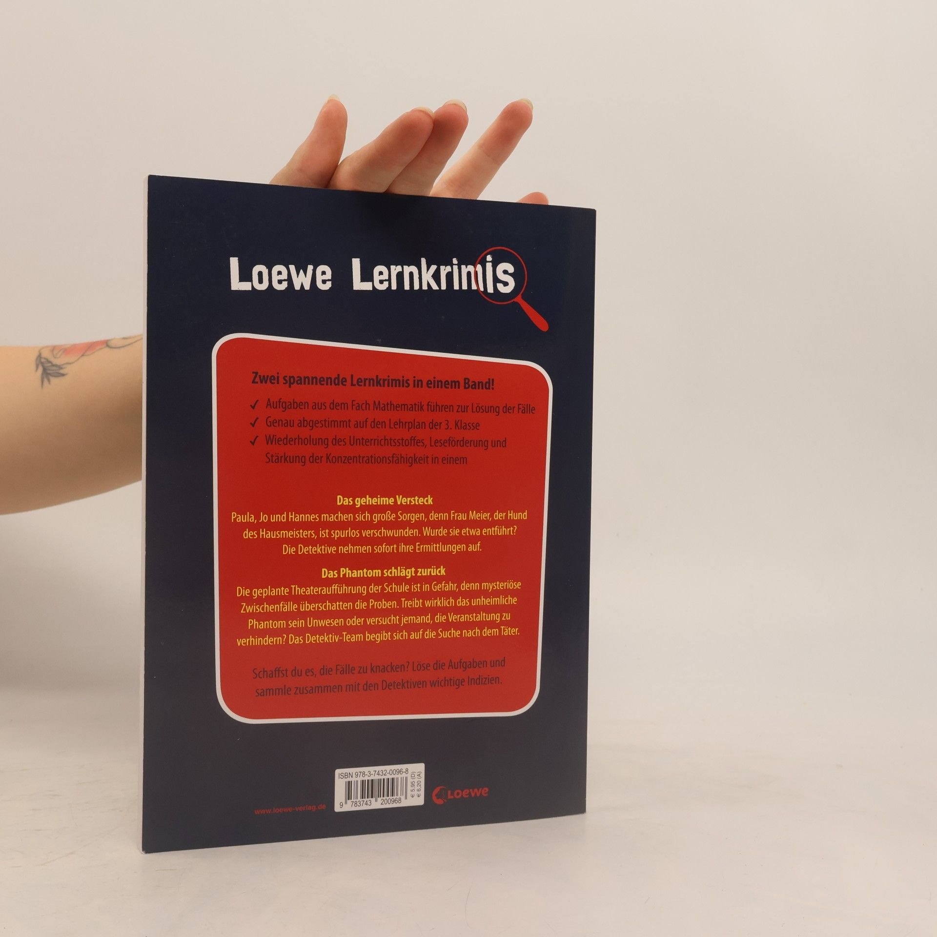 Annette Neubauer Loewe Lernkrimis: Das geheime Versteck / Das Phantom schlägt zurück
