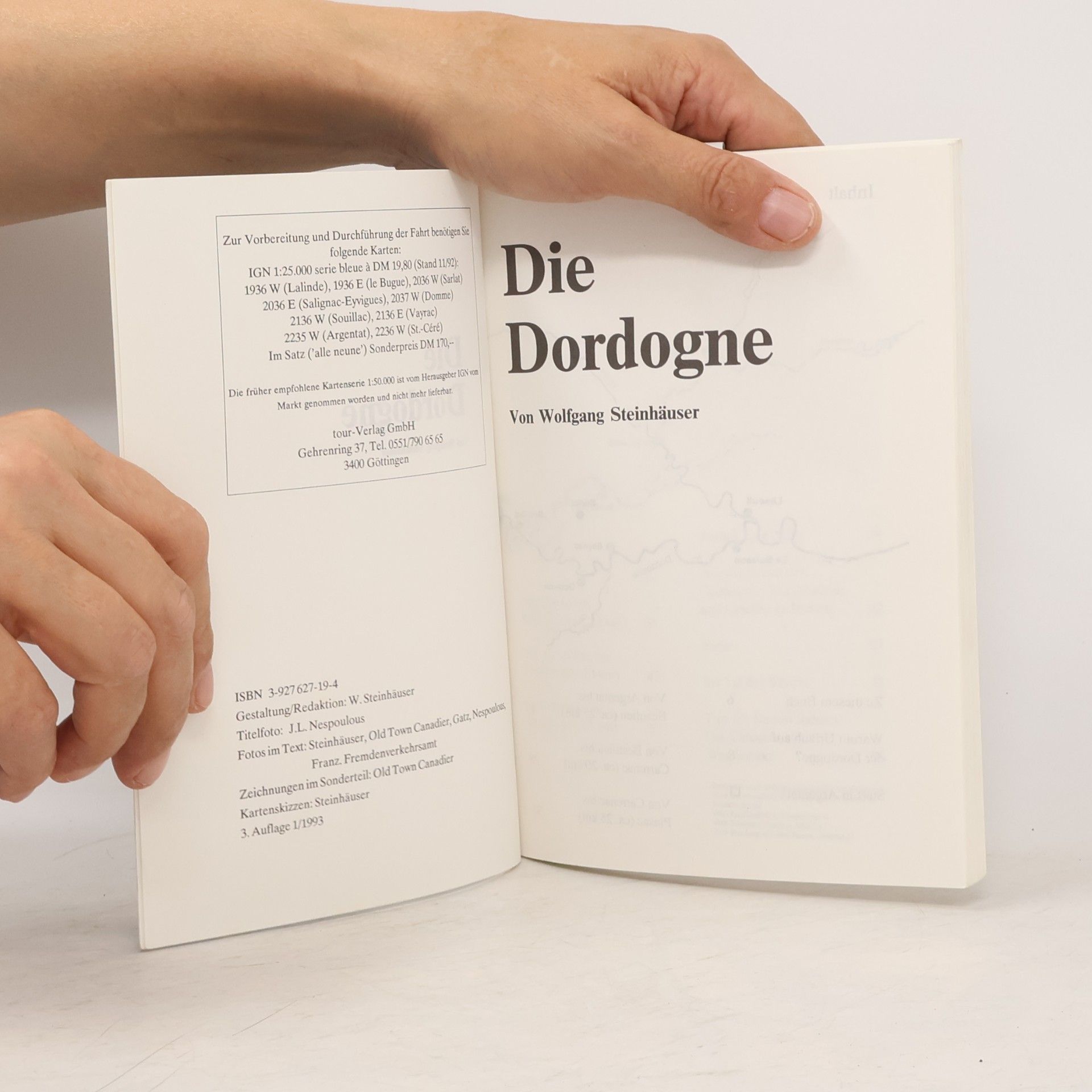 Wolfgang Steinhäuser Die Dordogne