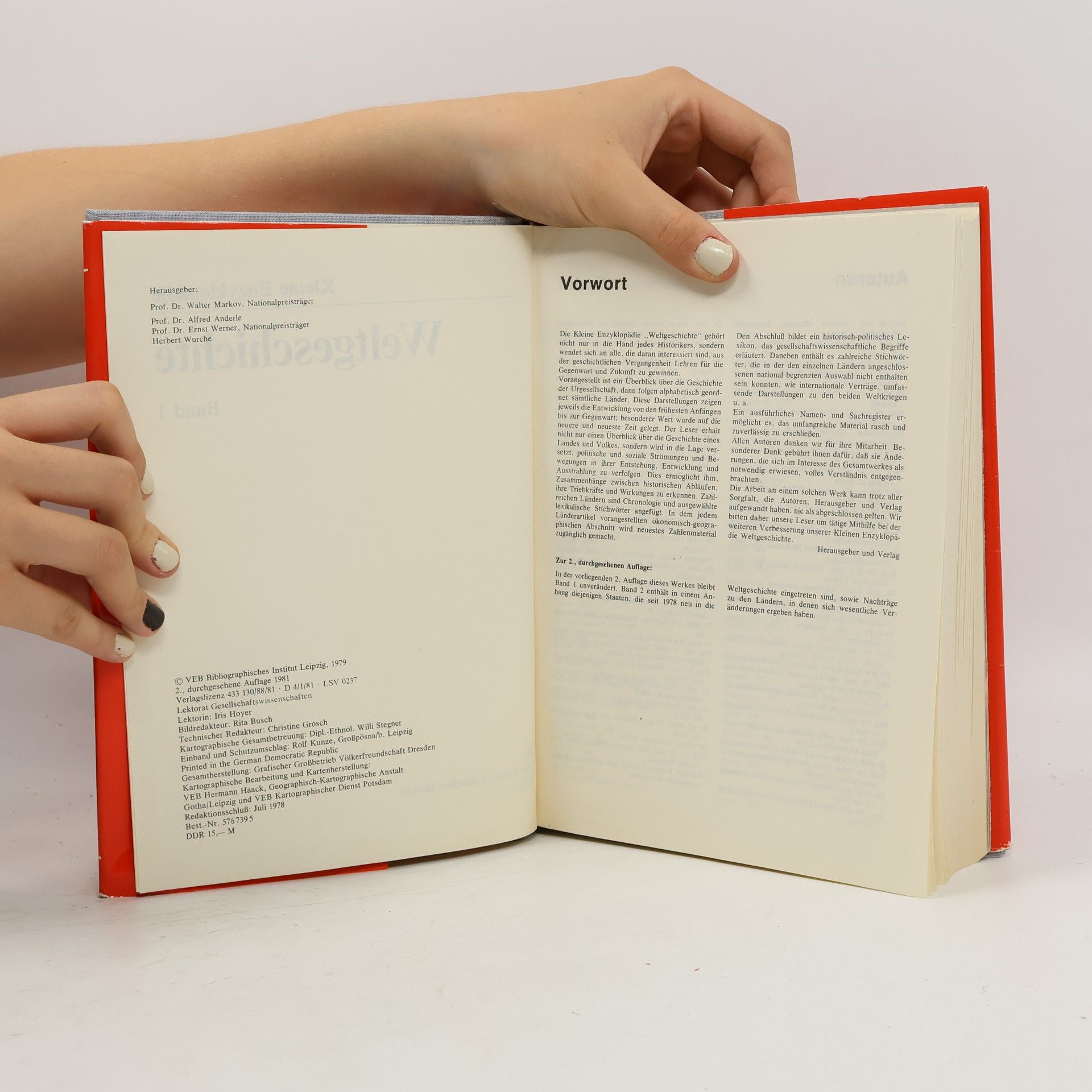 Kolektiv autorů Kleine Enzyklopädie Weltgeschichte 1